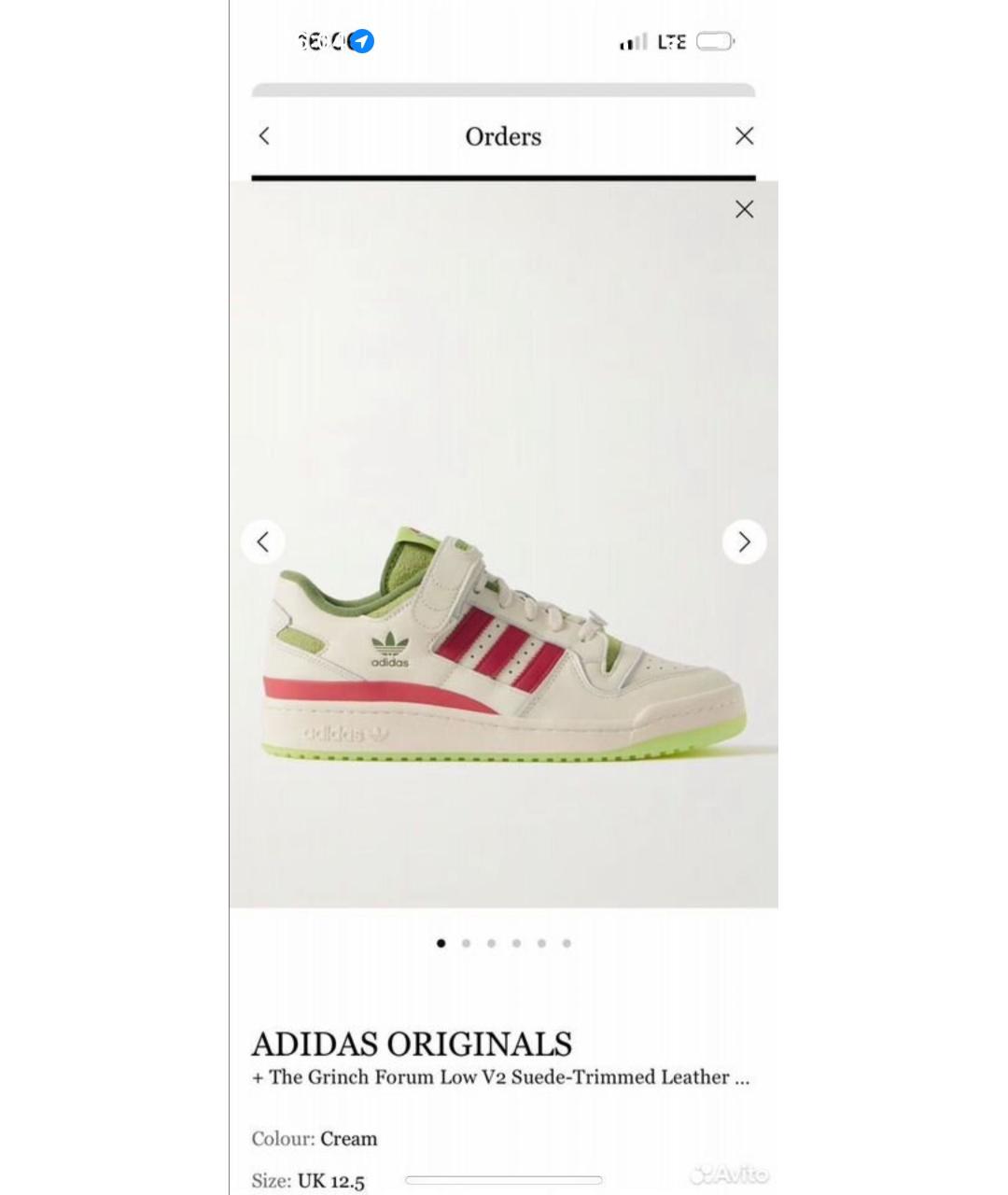ADIDAS Мульти кожаные низкие кроссовки / кеды, фото 5