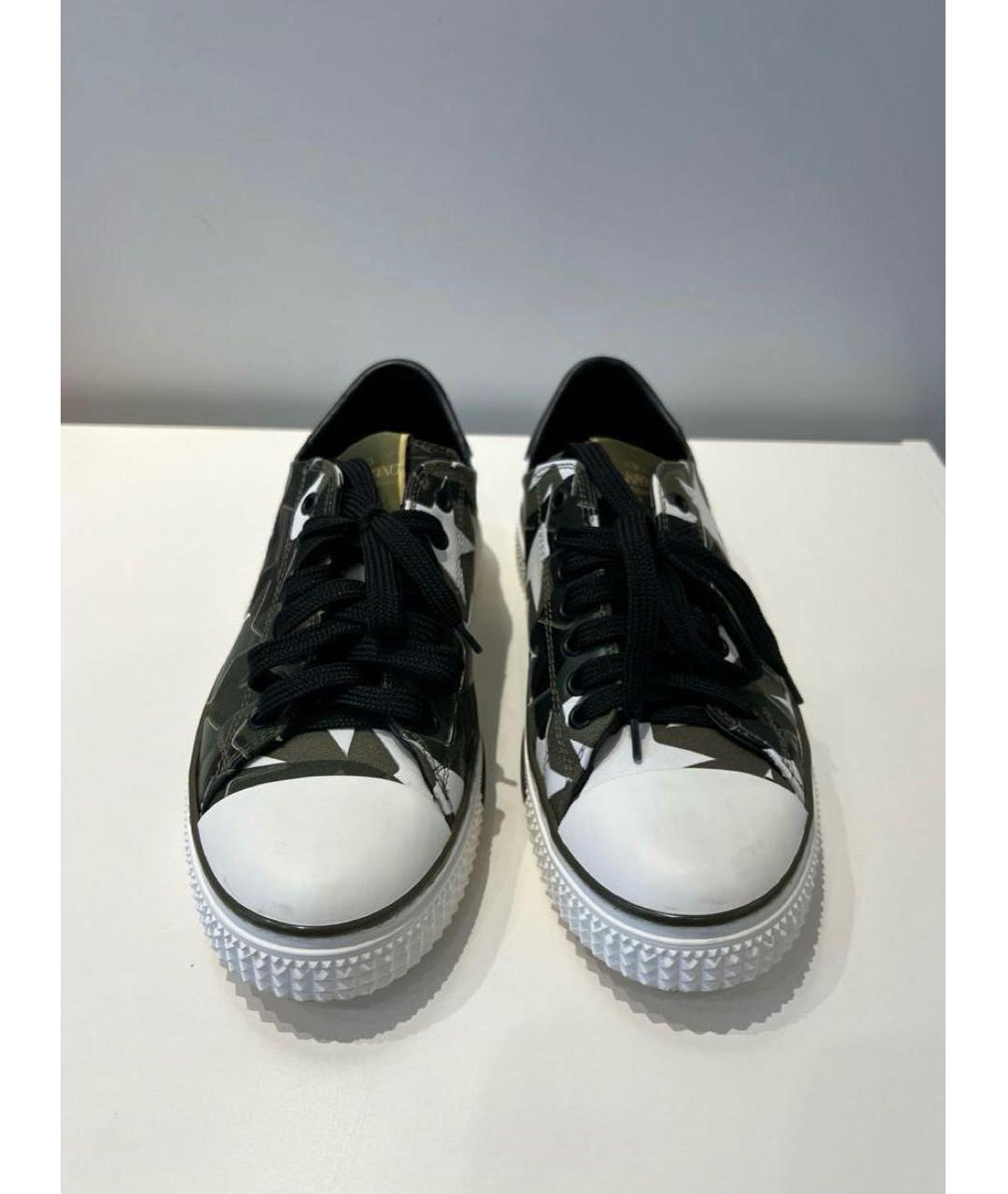 VALENTINO Хаки кеды, фото 6