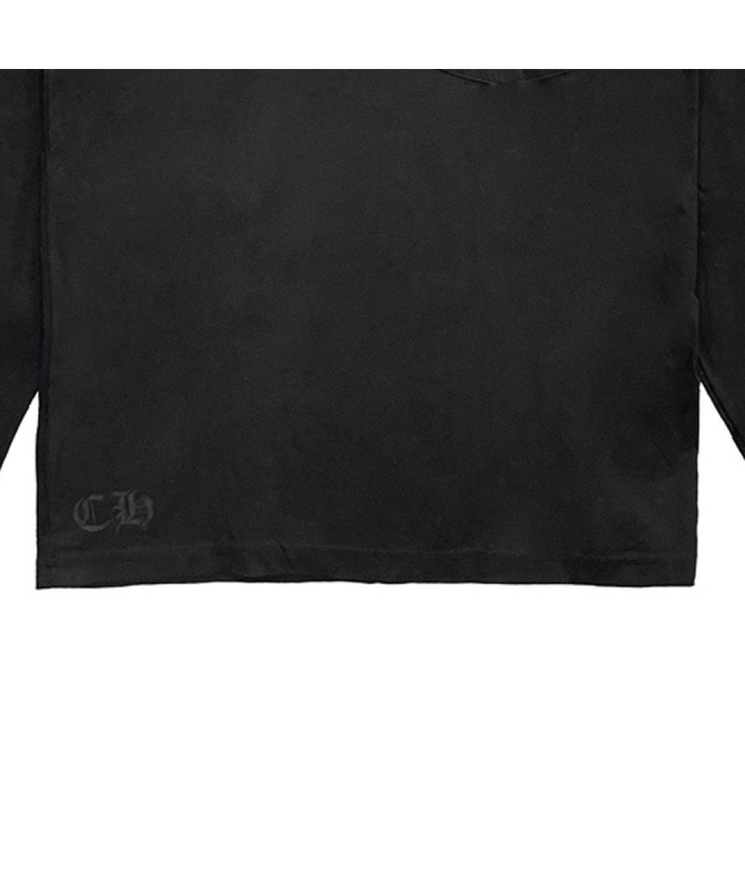 CHROME HEARTS Черная футболка, фото 5