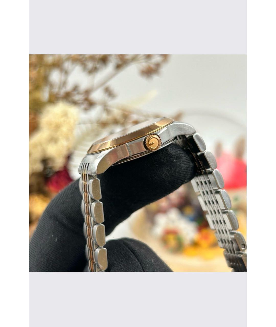 GUCCI Белые стальные часы, фото 9