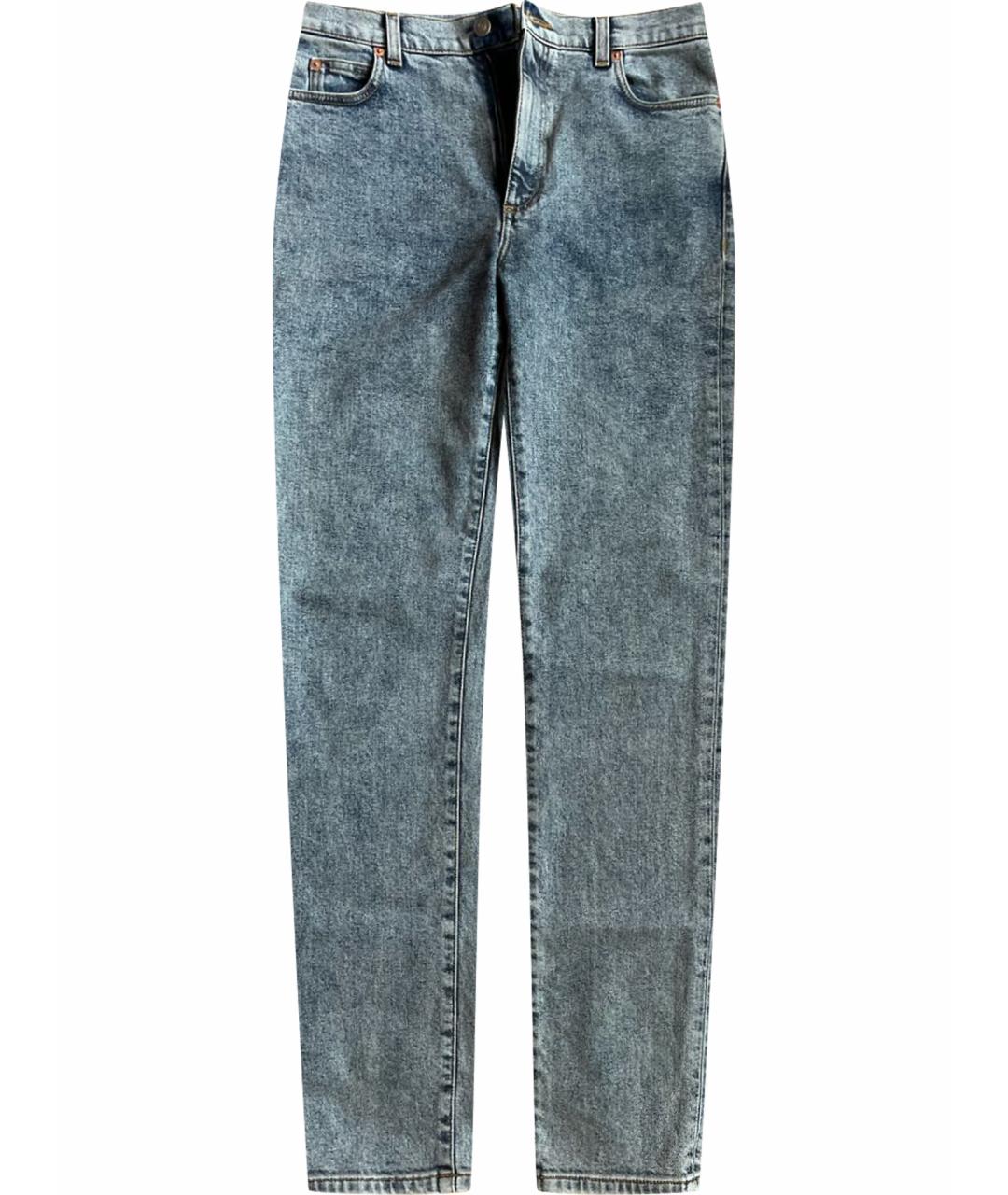 GUCCI Синие прямые джинсы, фото 1