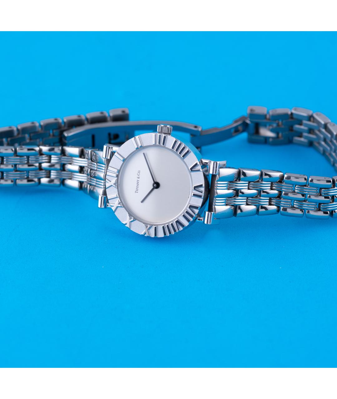 TIFFANY&CO Белые серебряные часы, фото 5