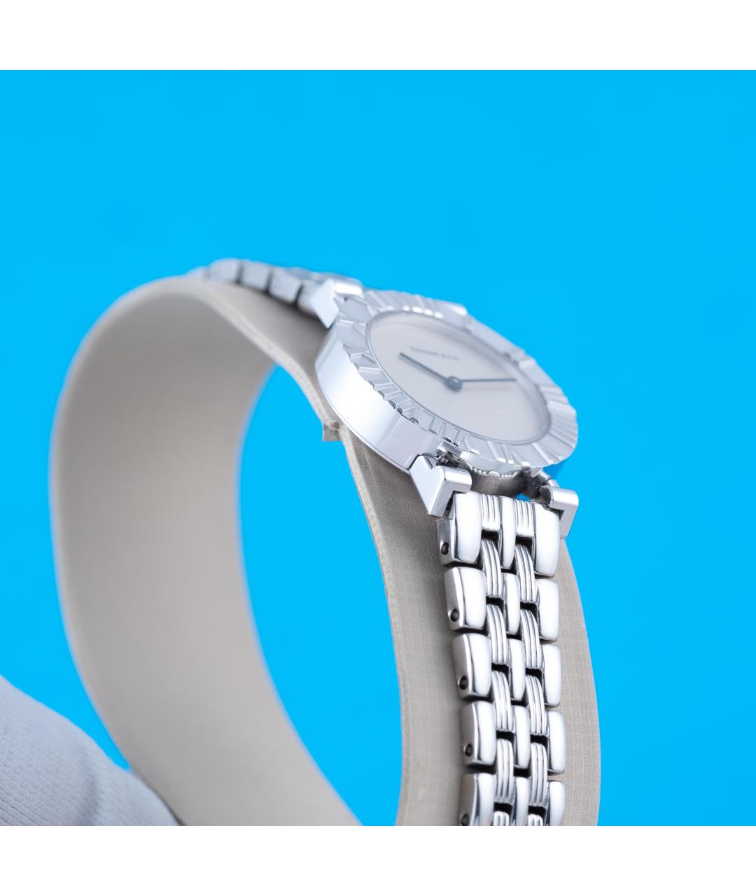 TIFFANY&CO Белые серебряные часы, фото 6