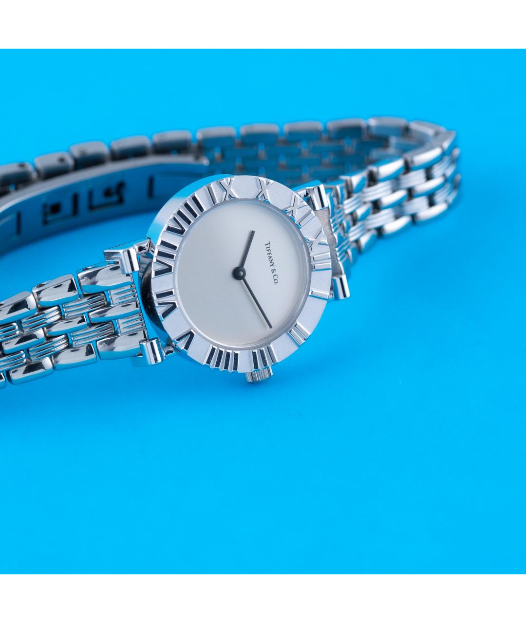 TIFFANY&CO Белые серебряные часы, фото 4