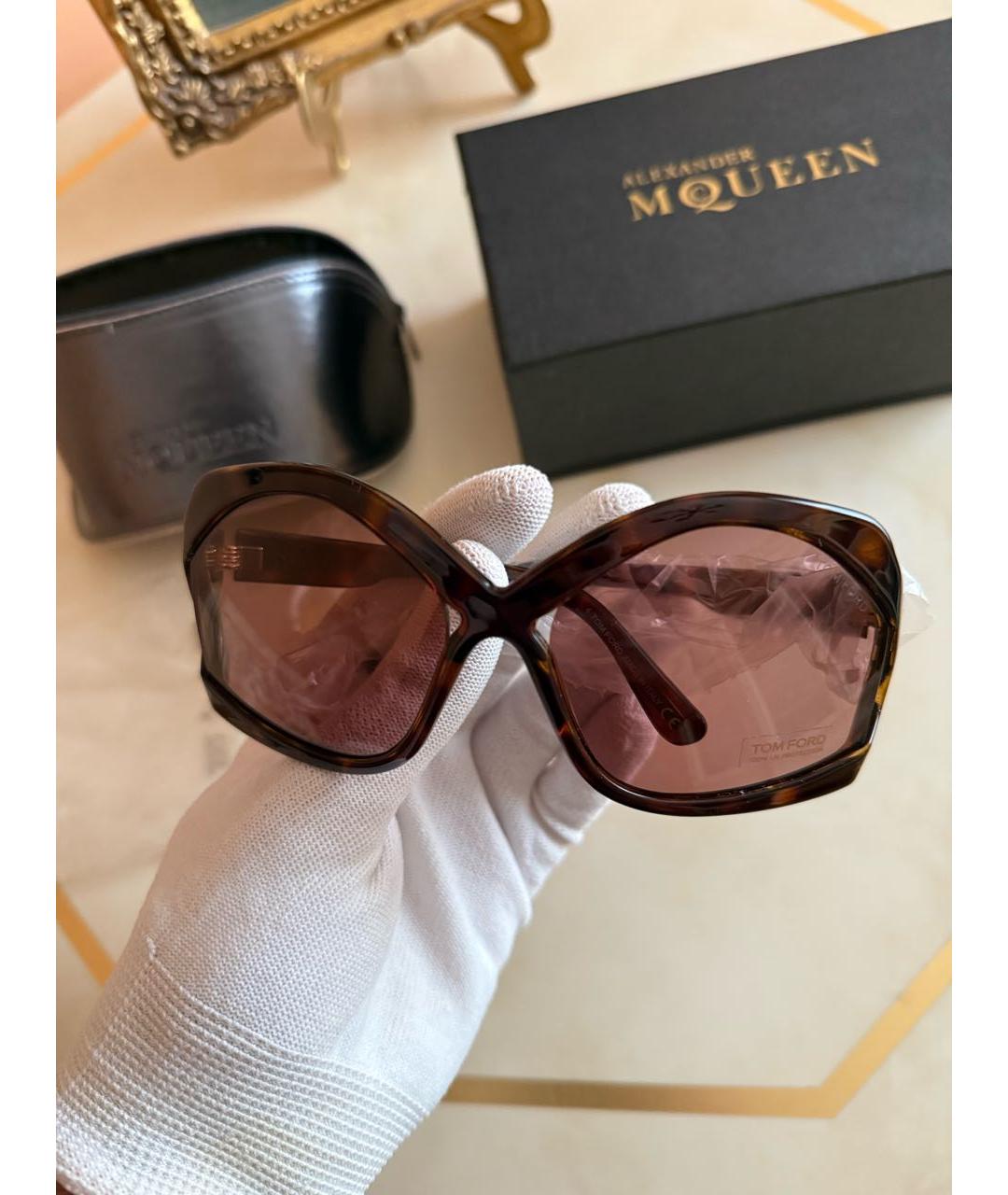 TOM FORD Коричневые солнцезащитные очки, фото 9
