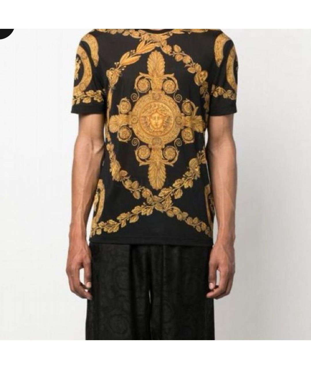 VERSACE JEANS COUTURE Черная майка, фото 3