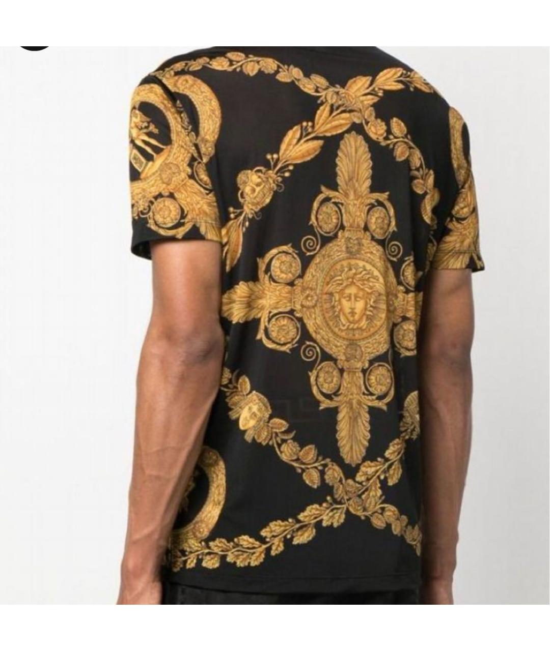 VERSACE JEANS COUTURE Черная майка, фото 4