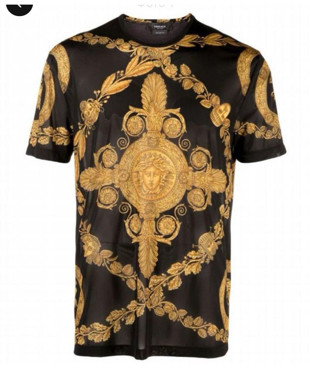 VERSACE JEANS COUTURE Черная майка, фото 5