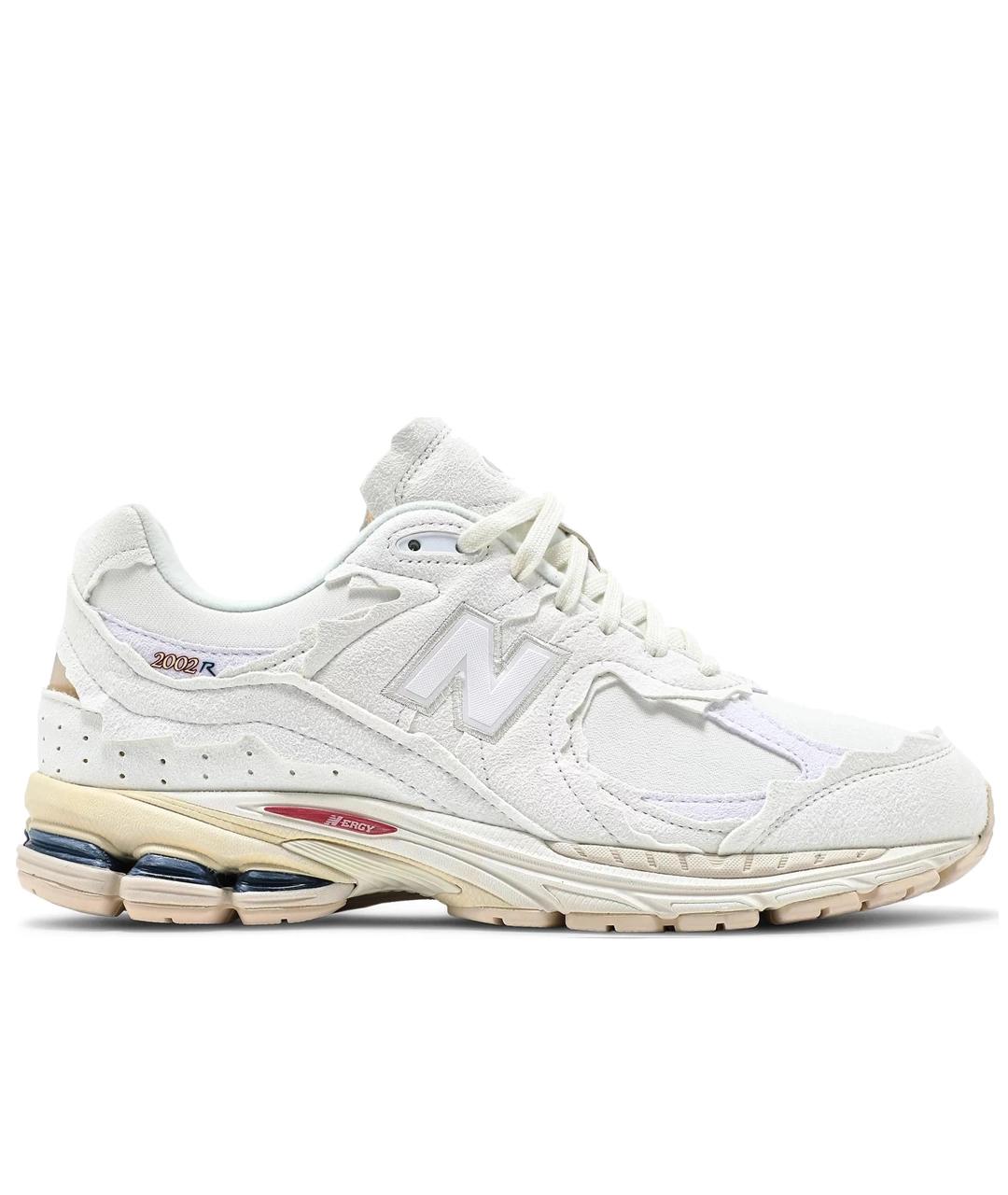 NEW BALANCE Белые кожаные низкие кроссовки / кеды, фото 1
