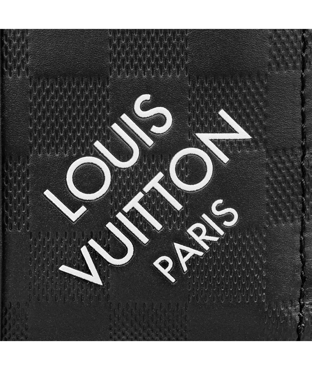 LOUIS VUITTON Черная сумка на плечо, фото 5
