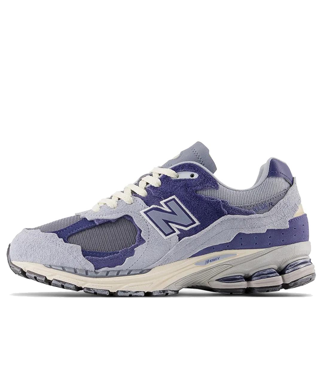 NEW BALANCE Фиолетовые кожаные кроссовки, фото 3