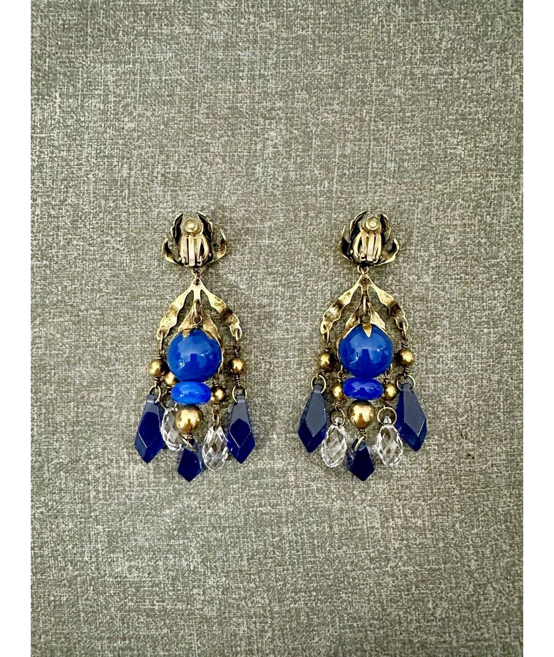GUCCI Золотые латунные серьги, фото 3