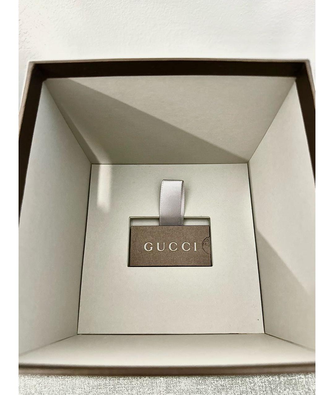 GUCCI Золотые латунные серьги, фото 6