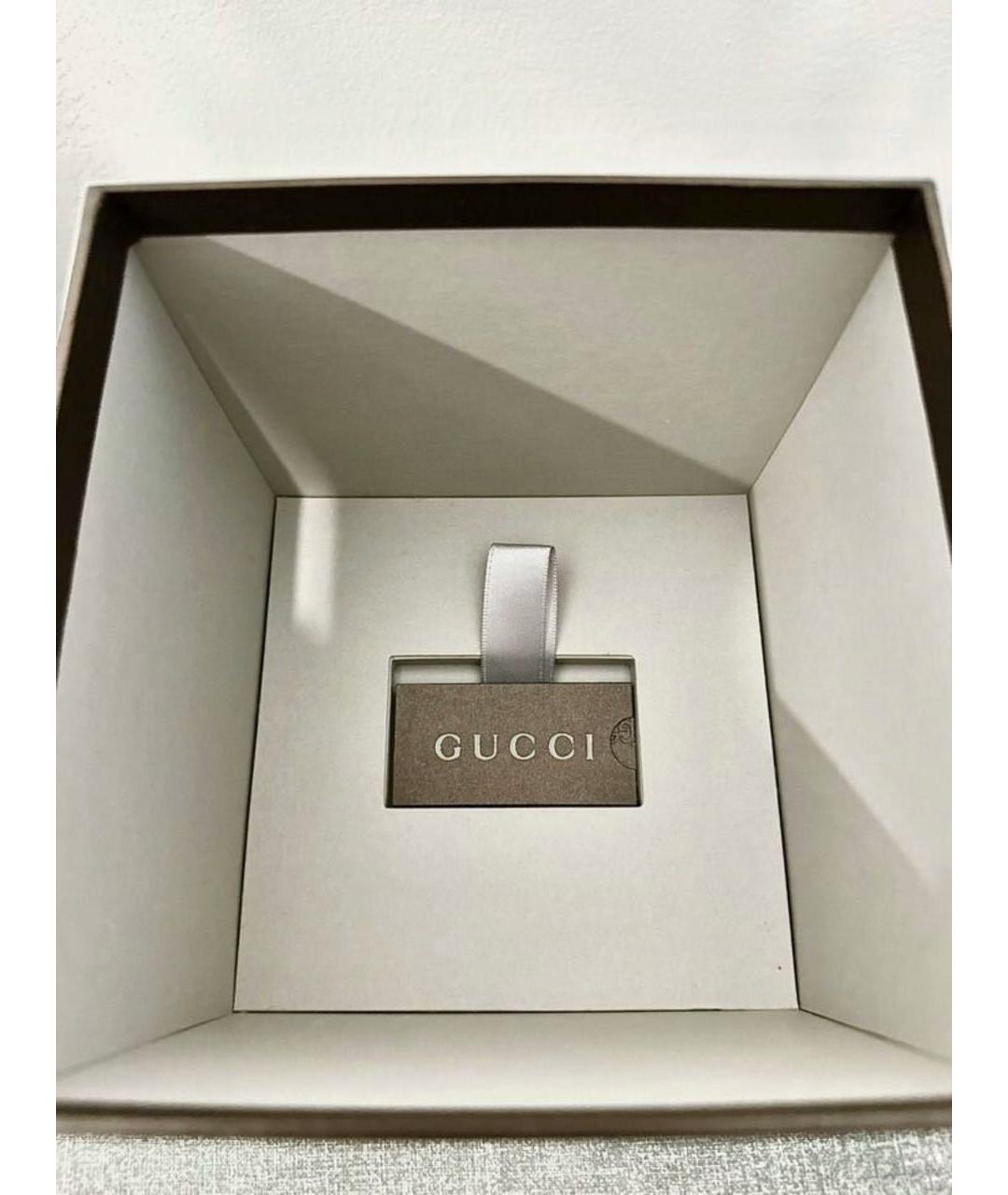 GUCCI Золотые латунные серьги, фото 6