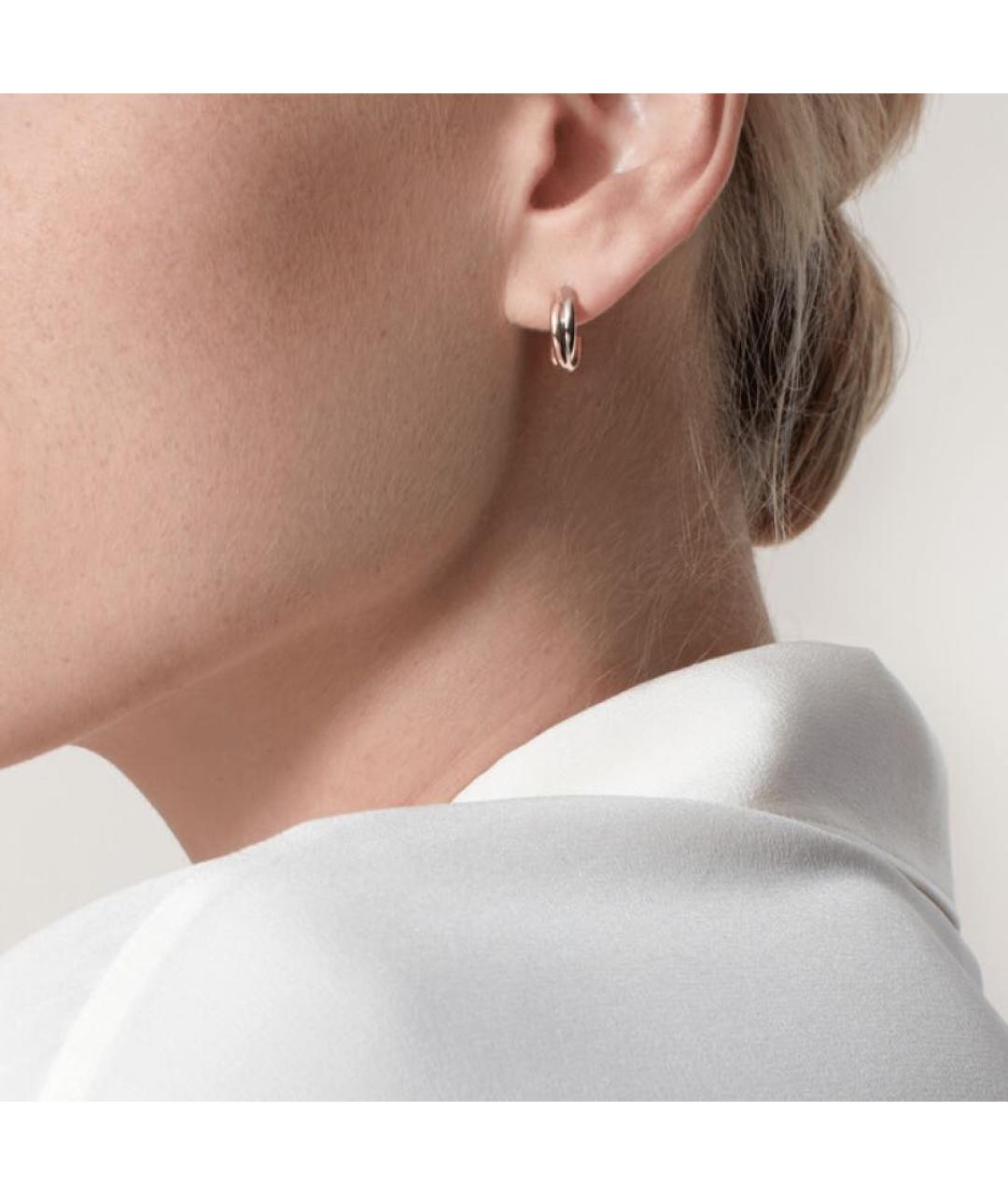 CARTIER Золотые серьги из розового золота, фото 3