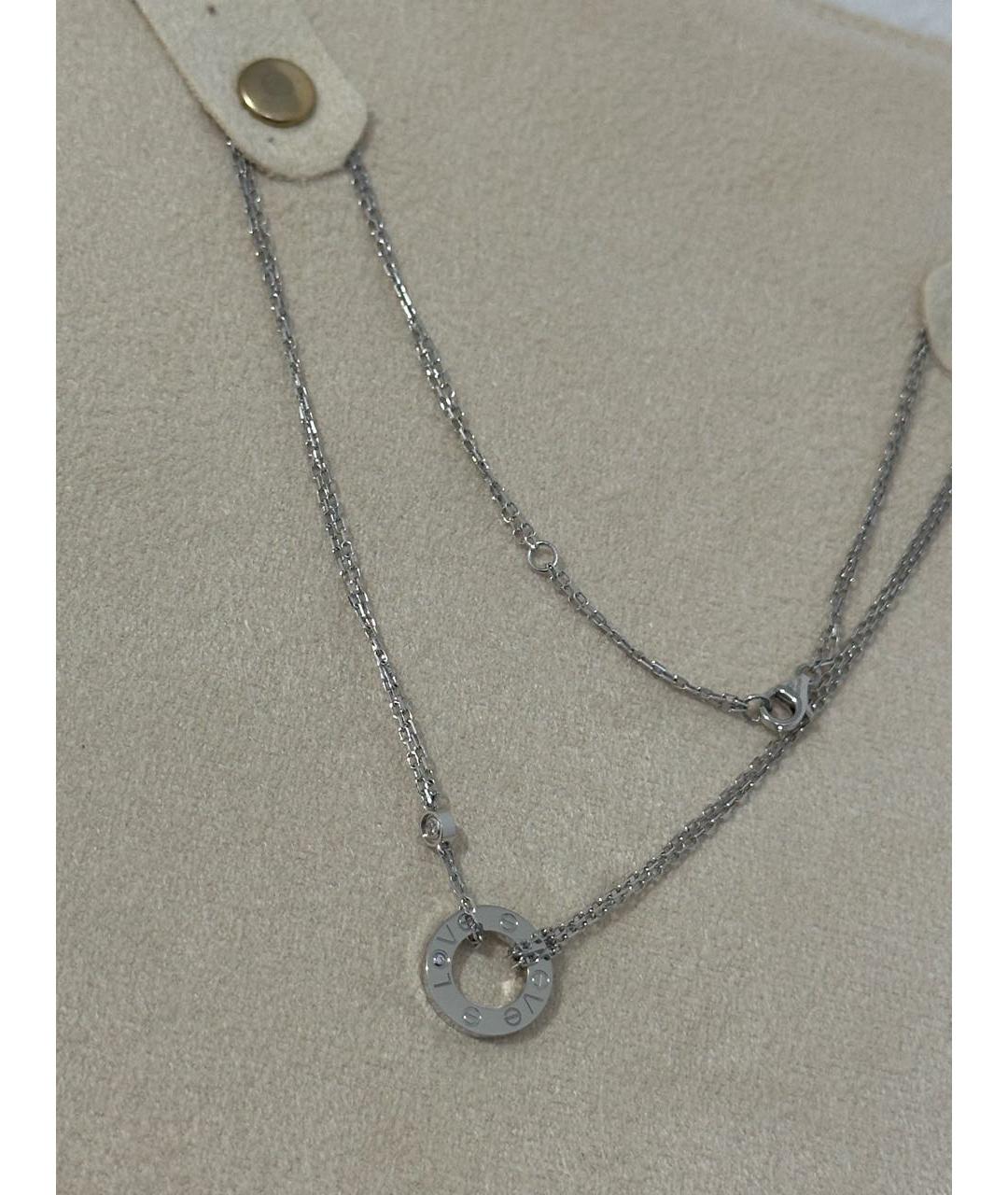 CARTIER Подвеска из белого золота, фото 5