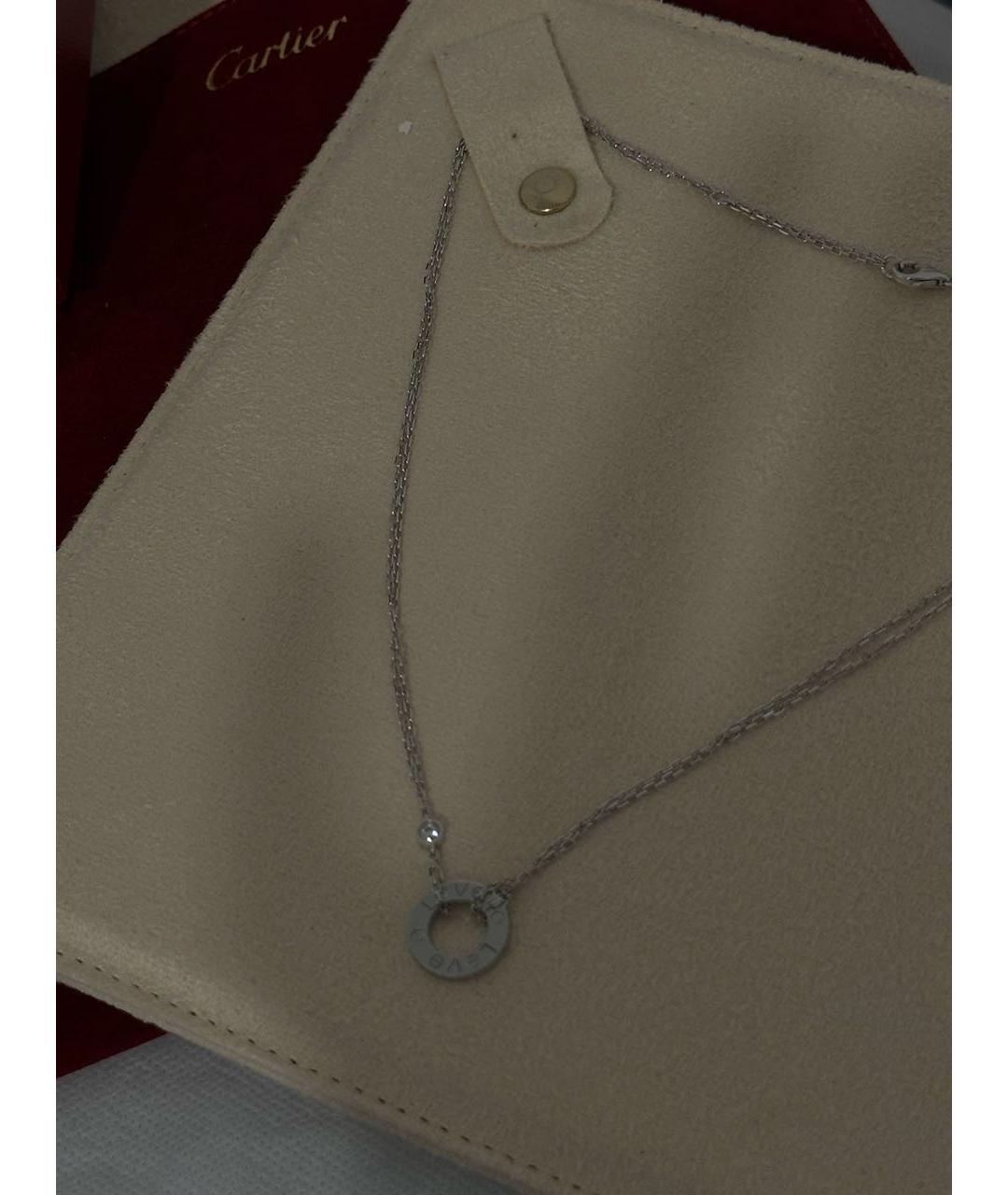 CARTIER Подвеска из белого золота, фото 4