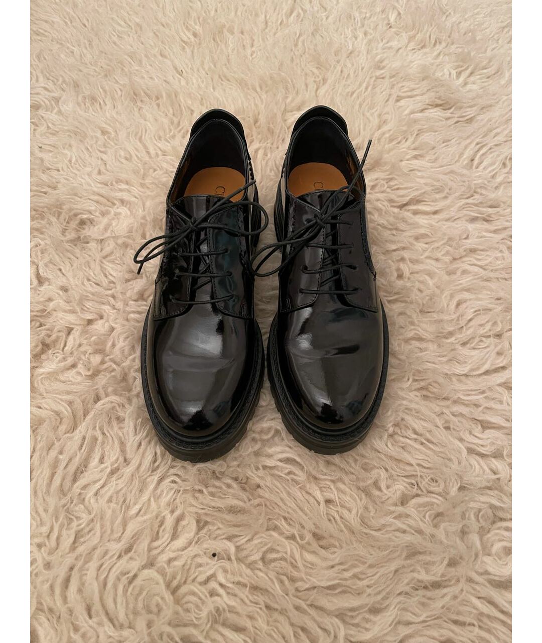 CHRISTIAN DIOR PRE-OWNED Черные ботинки из лакированной кожи, фото 5