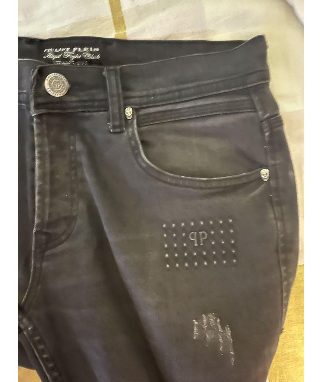 PHILIPP PLEIN Черные джинсы, фото 4