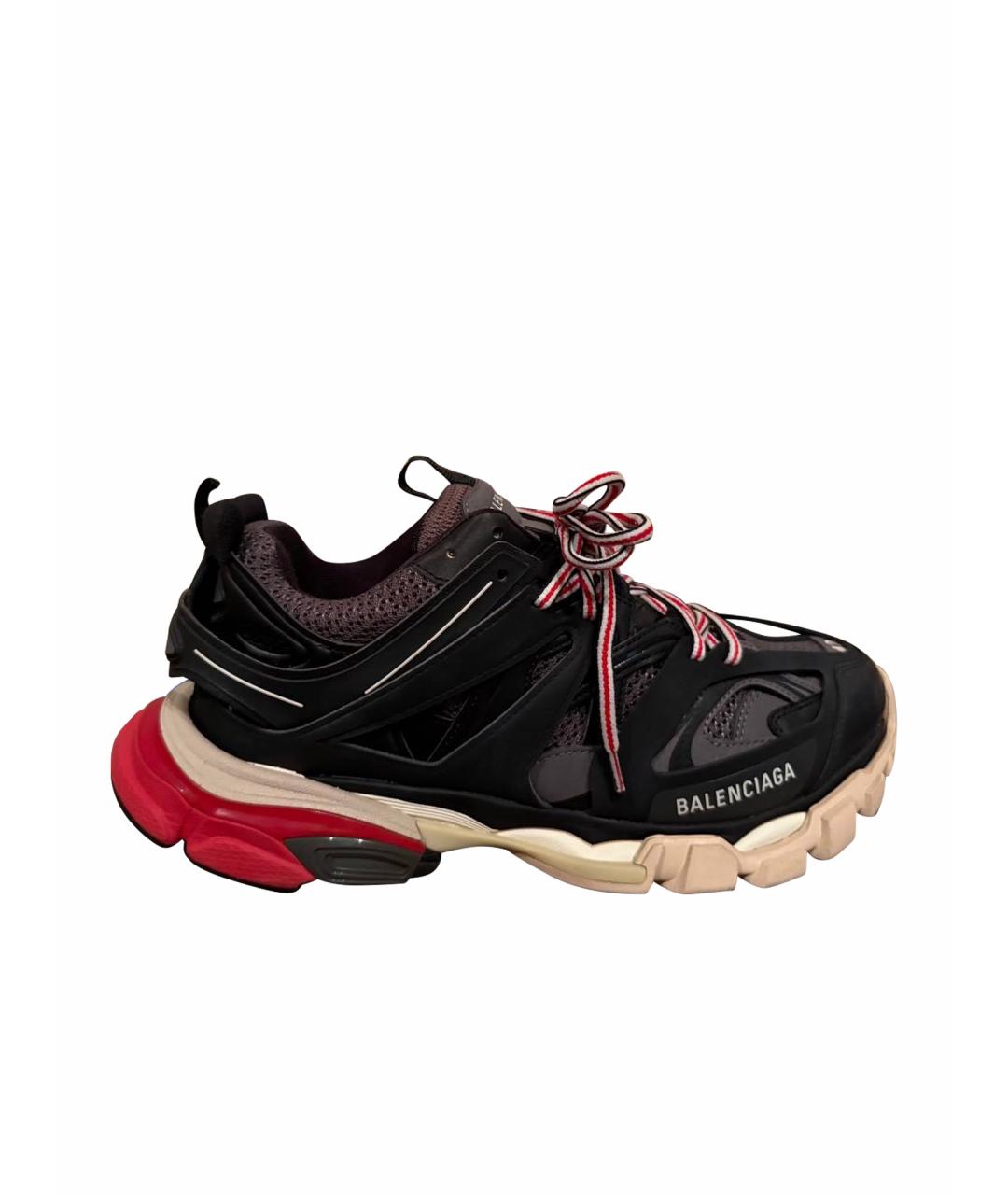 BALENCIAGA Мульти текстильные низкие кроссовки / кеды, фото 1