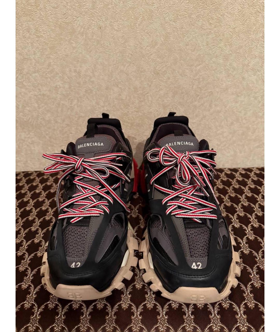 BALENCIAGA Мульти текстильные низкие кроссовки / кеды, фото 2