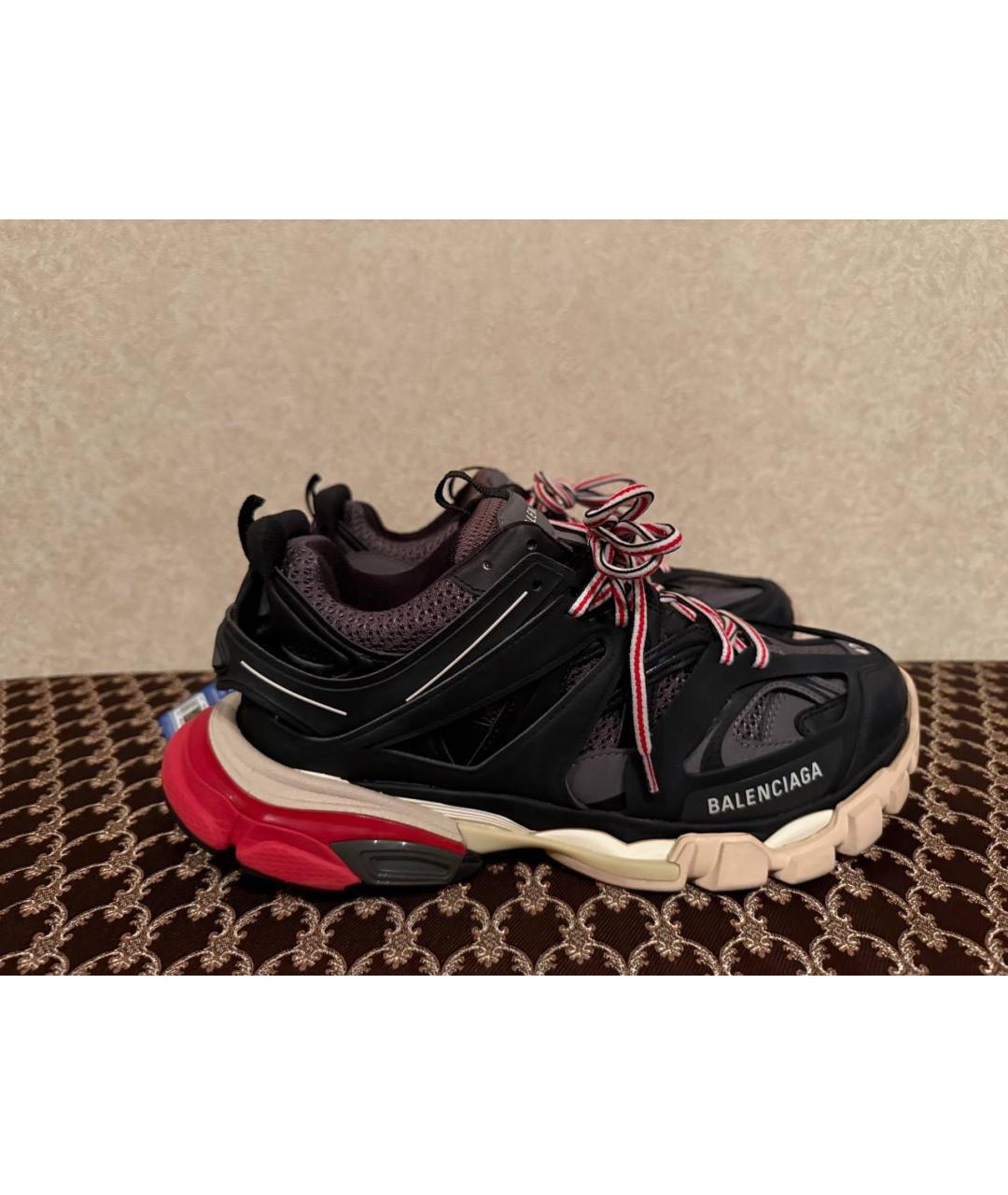 BALENCIAGA Мульти текстильные низкие кроссовки / кеды, фото 5