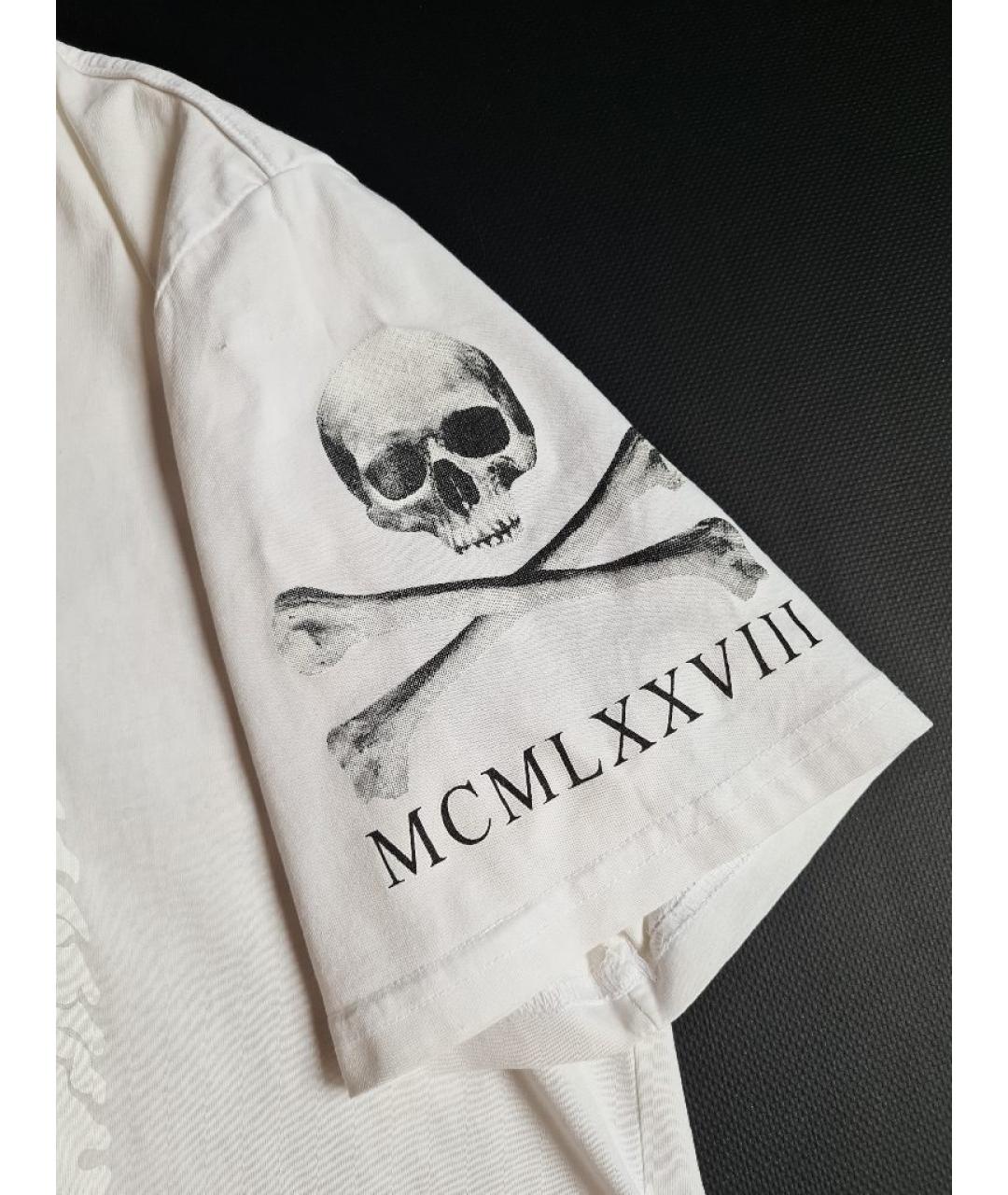 PHILIPP PLEIN Белая хлопковая футболка, фото 4
