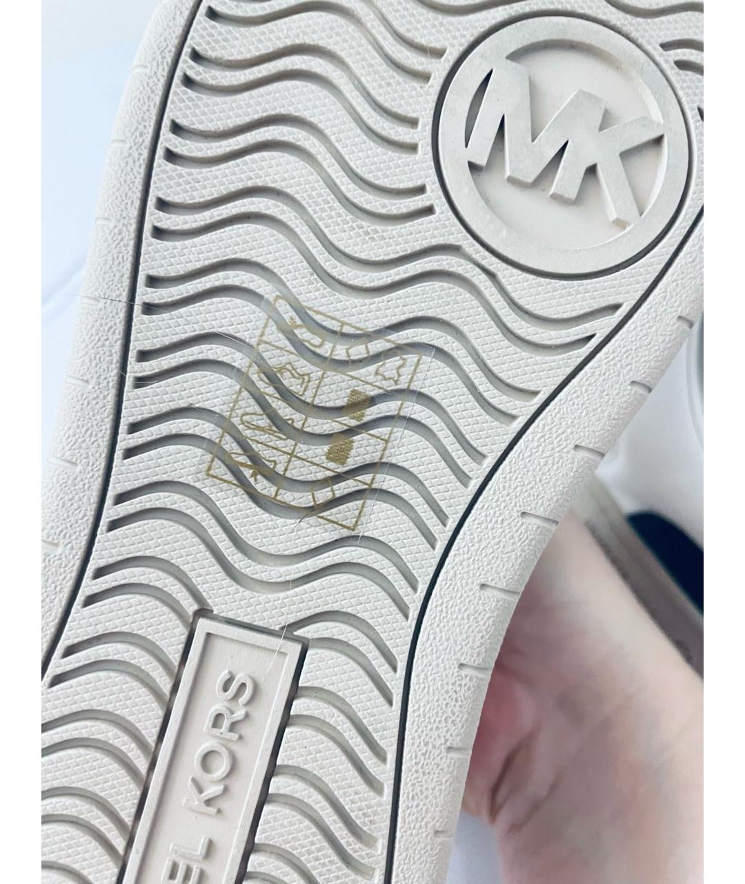 MICHAEL KORS Кожаные кеды, фото 8