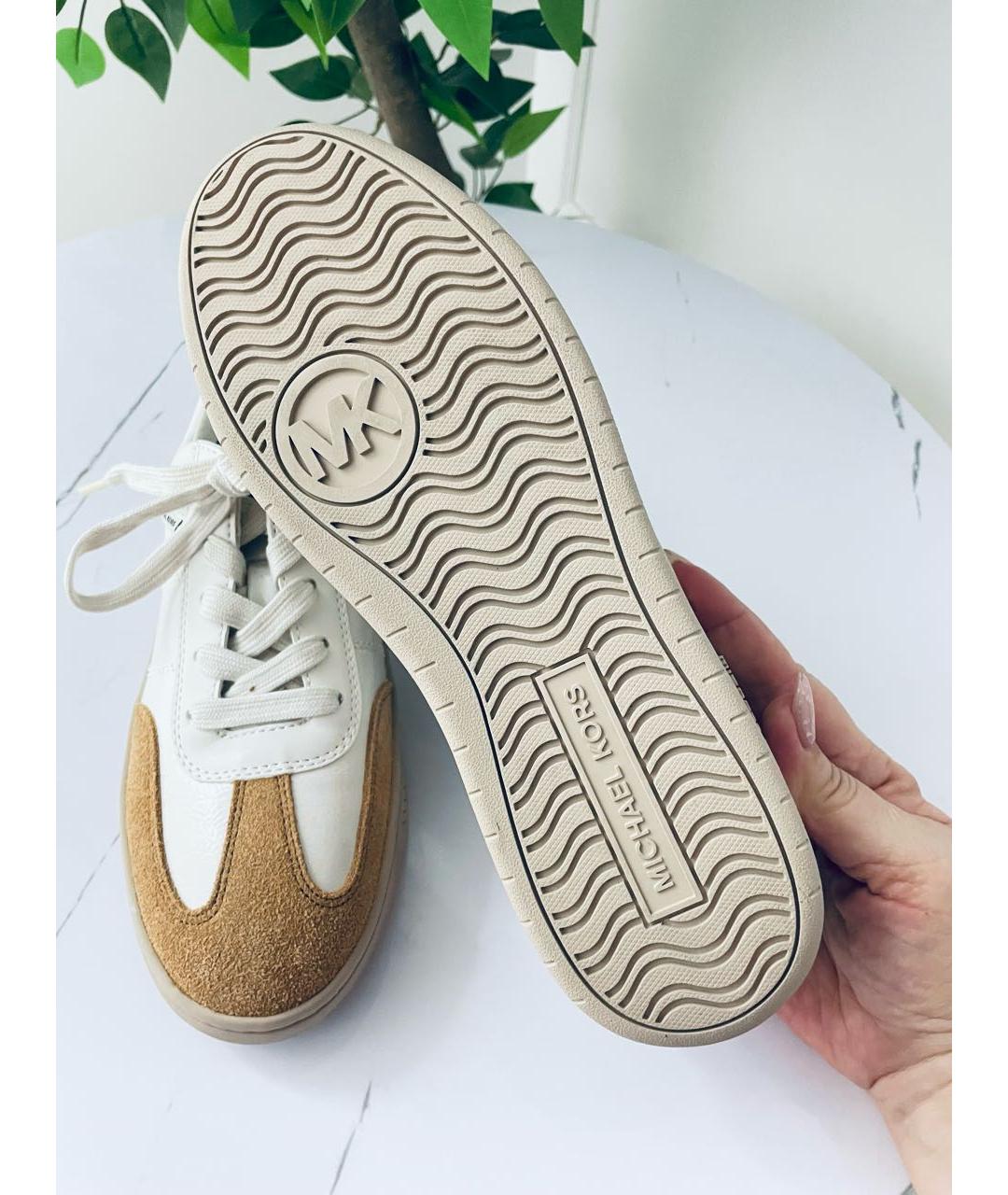 MICHAEL KORS Кожаные кеды, фото 7
