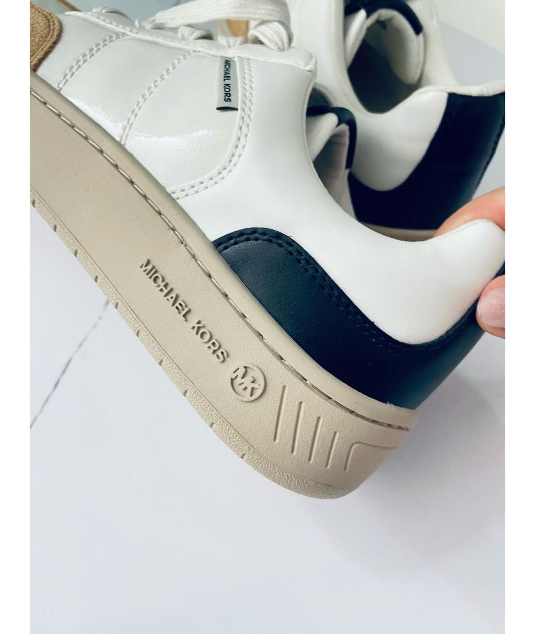 MICHAEL KORS Кожаные кеды, фото 4