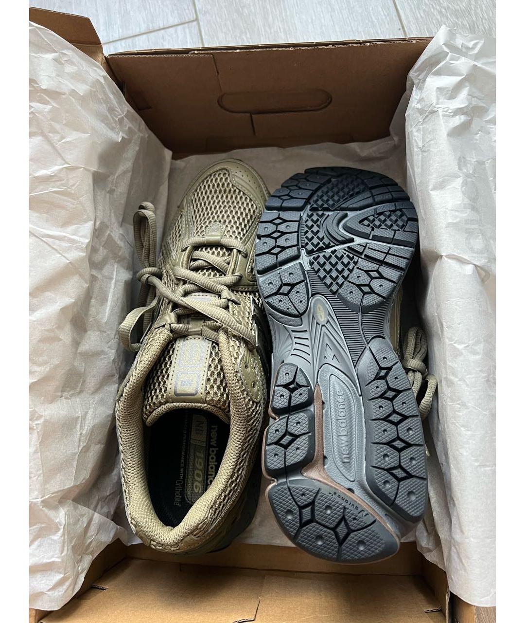 NEW BALANCE Хаки низкие кроссовки / кеды, фото 6