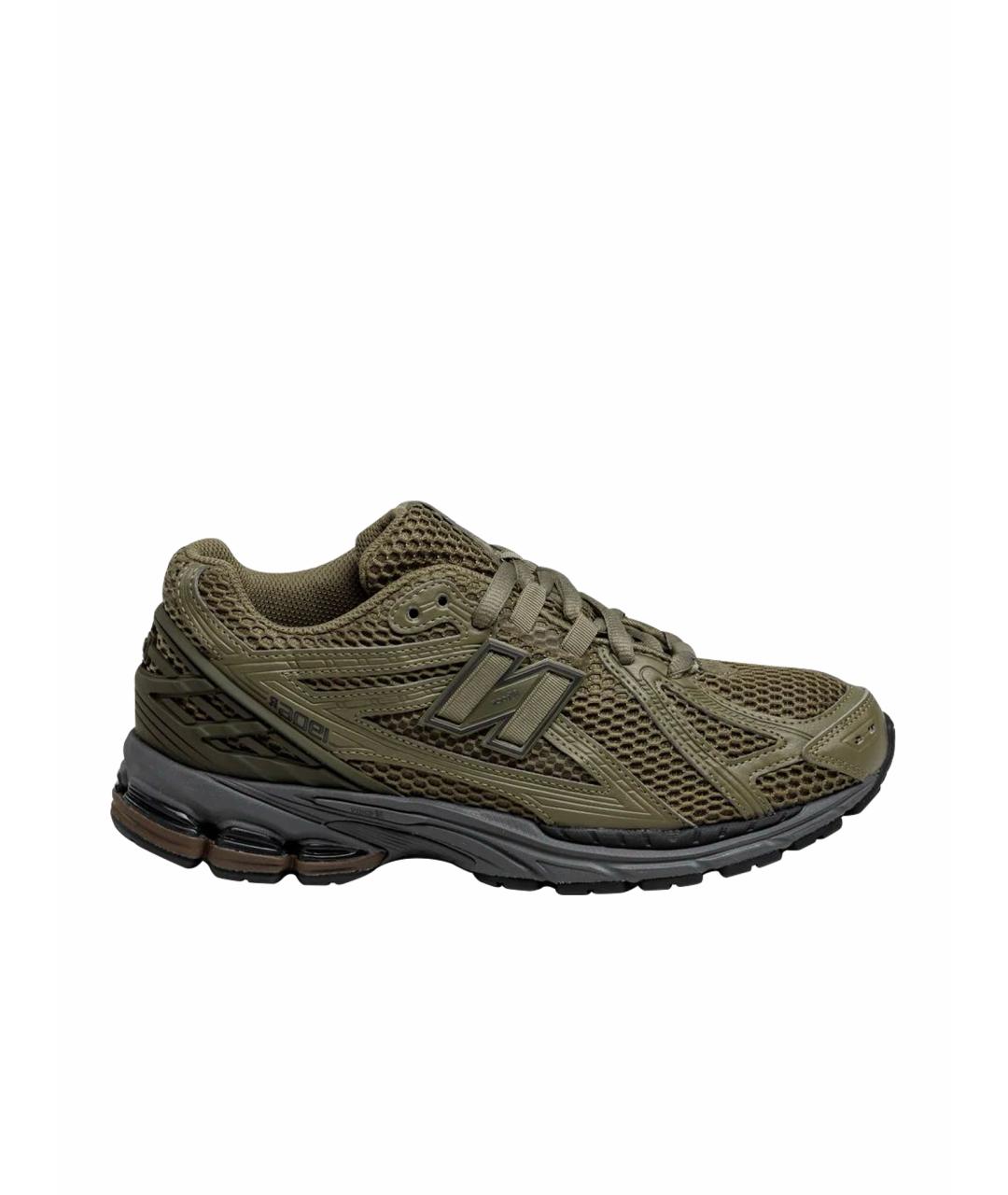 NEW BALANCE Хаки низкие кроссовки / кеды, фото 1