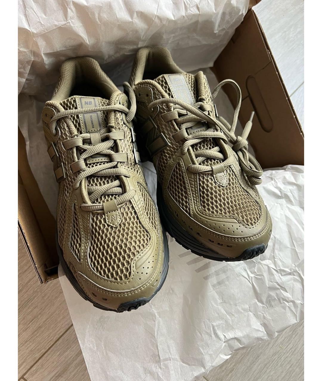 NEW BALANCE Хаки низкие кроссовки / кеды, фото 3