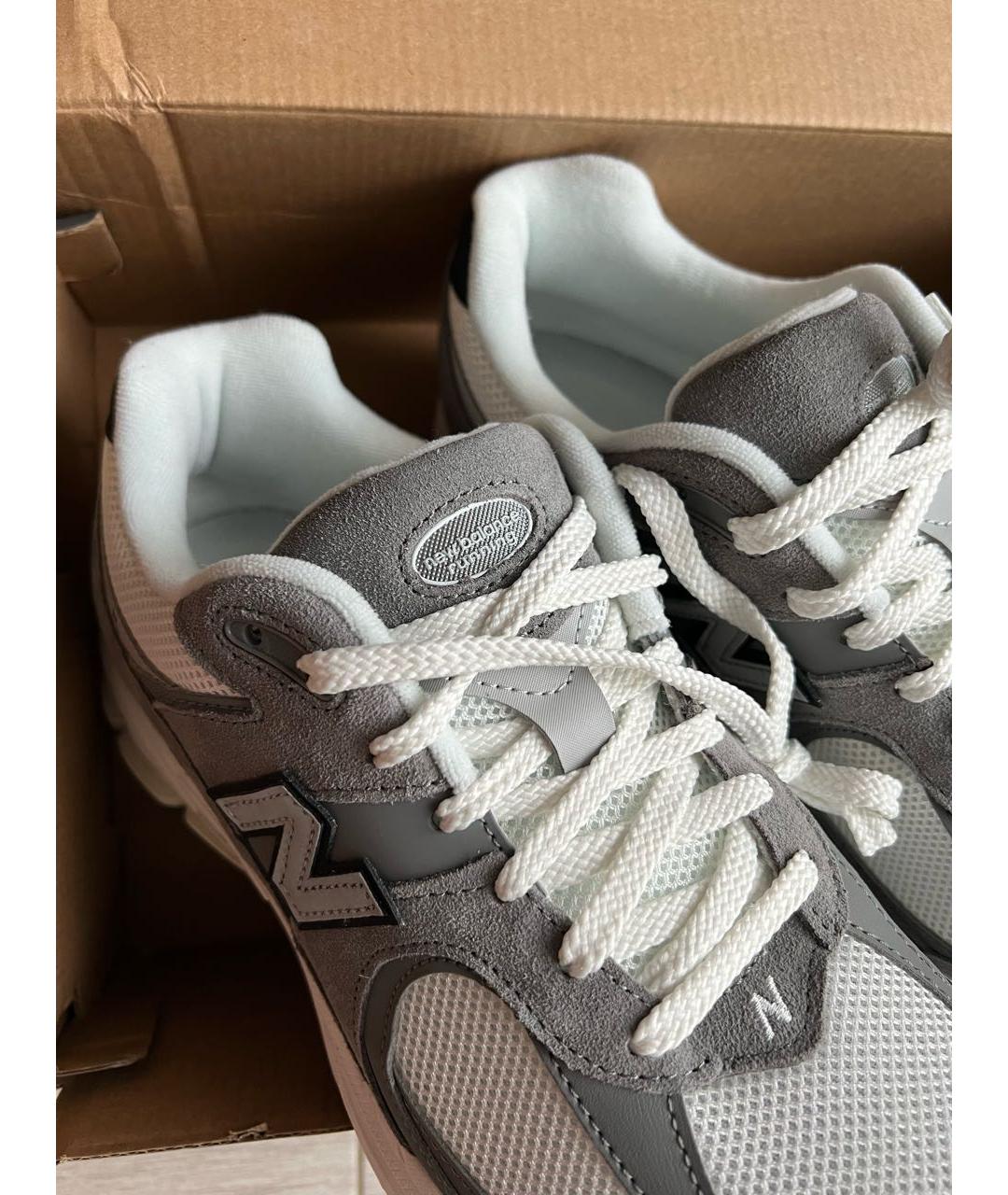 NEW BALANCE Серые низкие кроссовки / кеды, фото 5