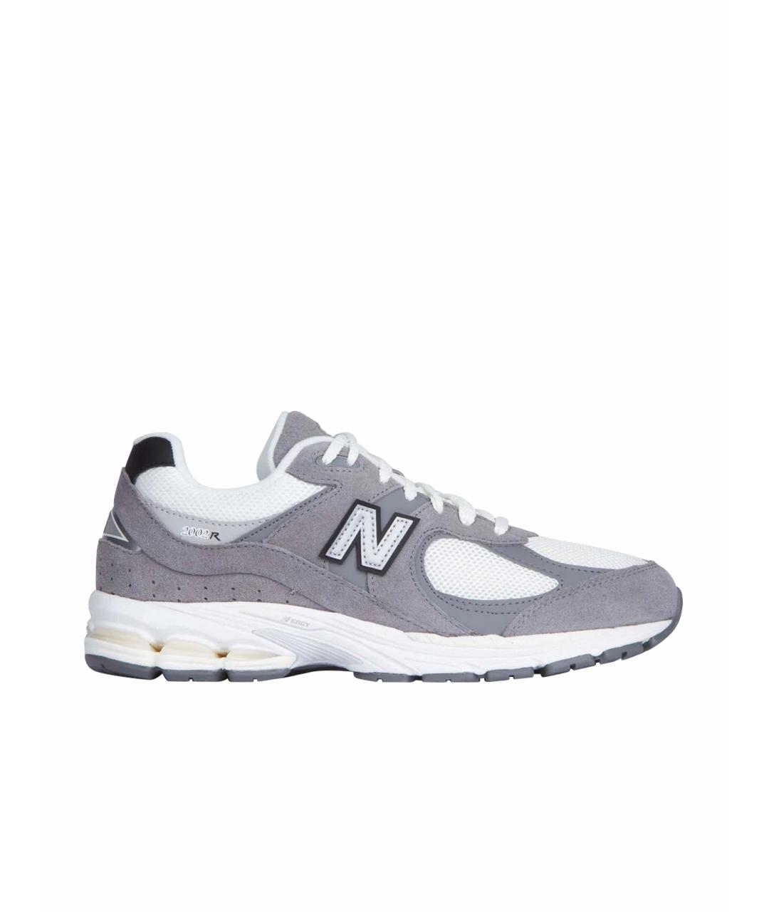 NEW BALANCE Серые низкие кроссовки / кеды, фото 1