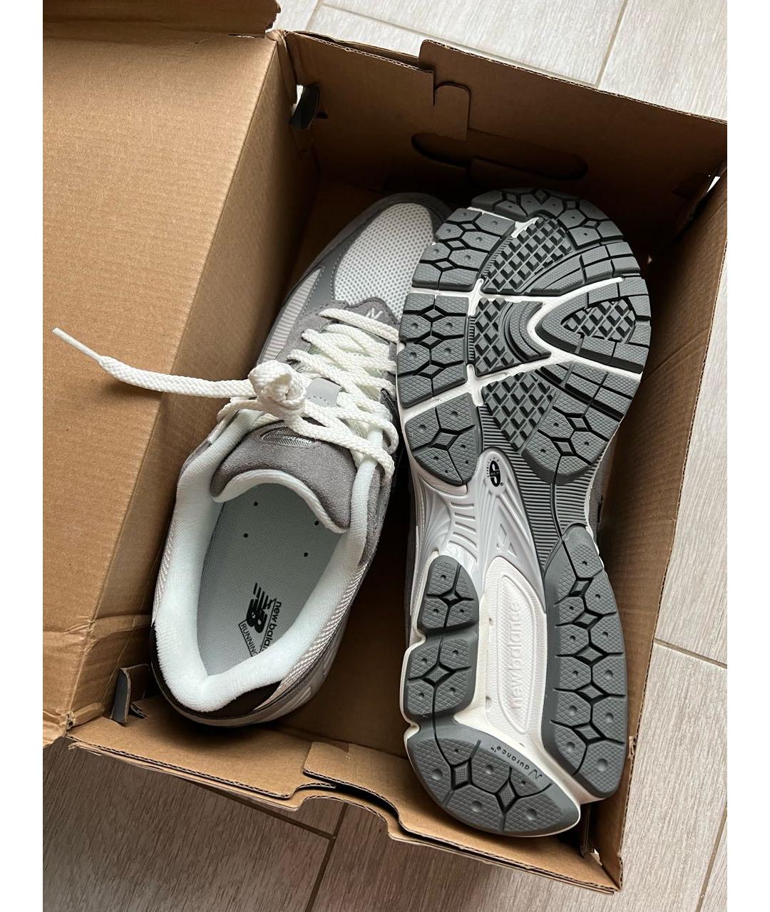 NEW BALANCE Серые низкие кроссовки / кеды, фото 6