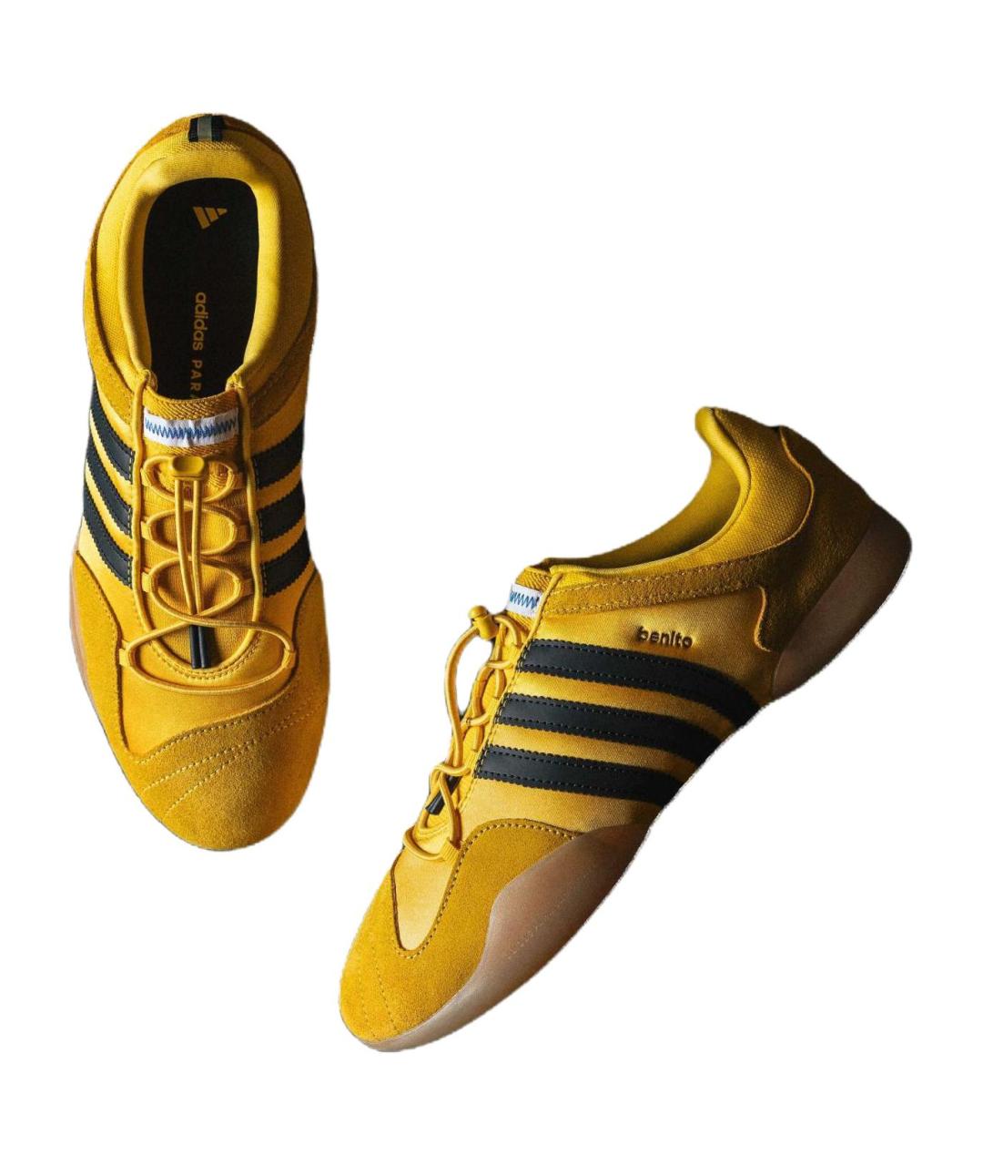 ADIDAS Желтые низкие кроссовки / кеды, фото 5