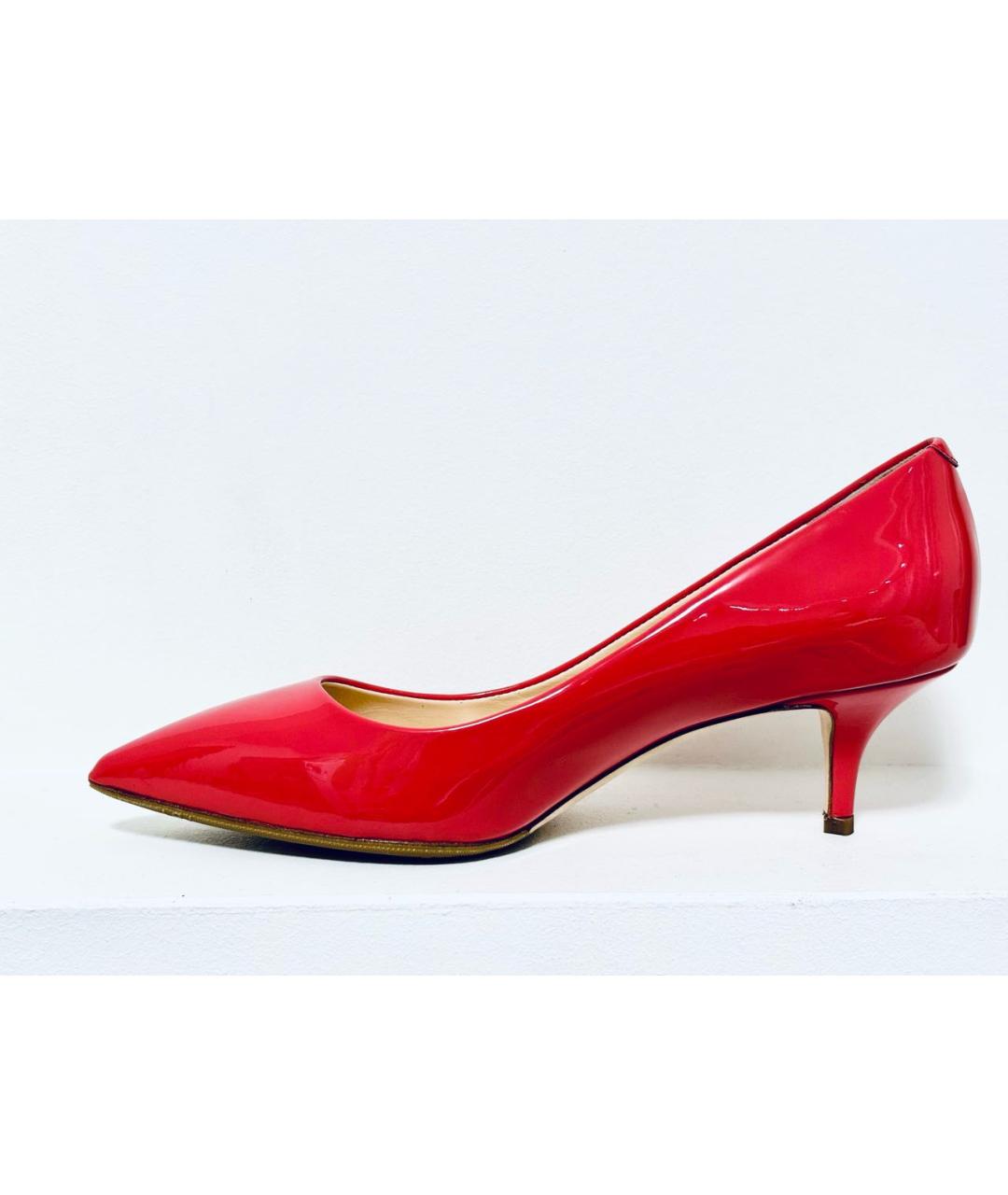 GIUSEPPE ZANOTTI DESIGN Красные кожаные туфли, фото 8
