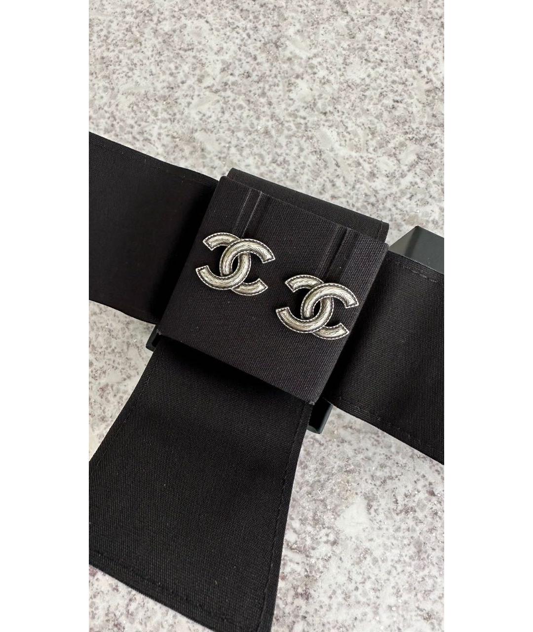 CHANEL Металлические серьги, фото 2