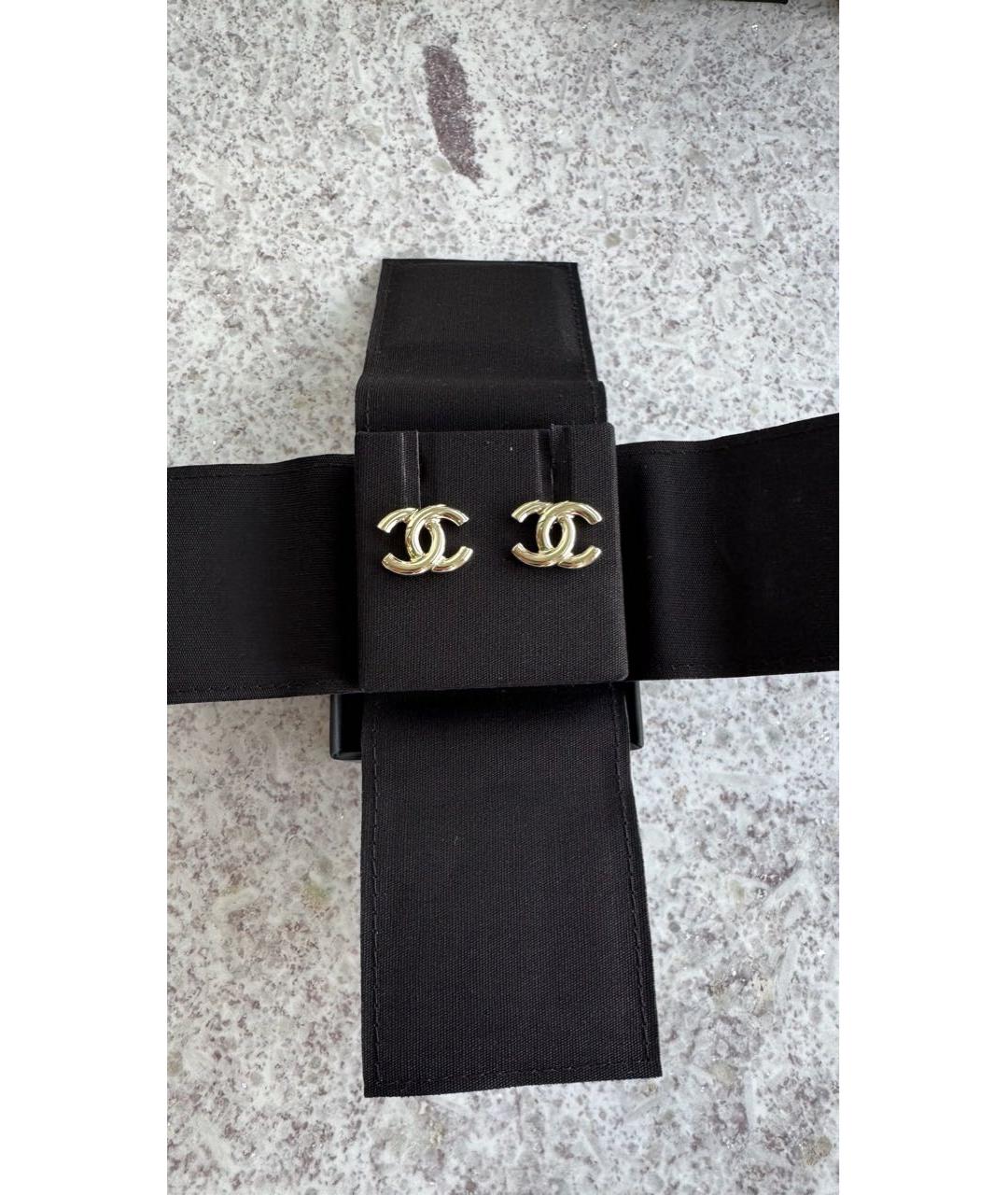 CHANEL Металлические серьги, фото 2