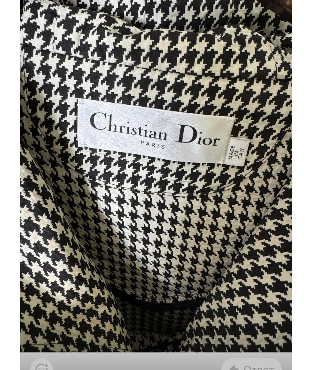 CHRISTIAN DIOR Мульти полиэстеровая парка, фото 7