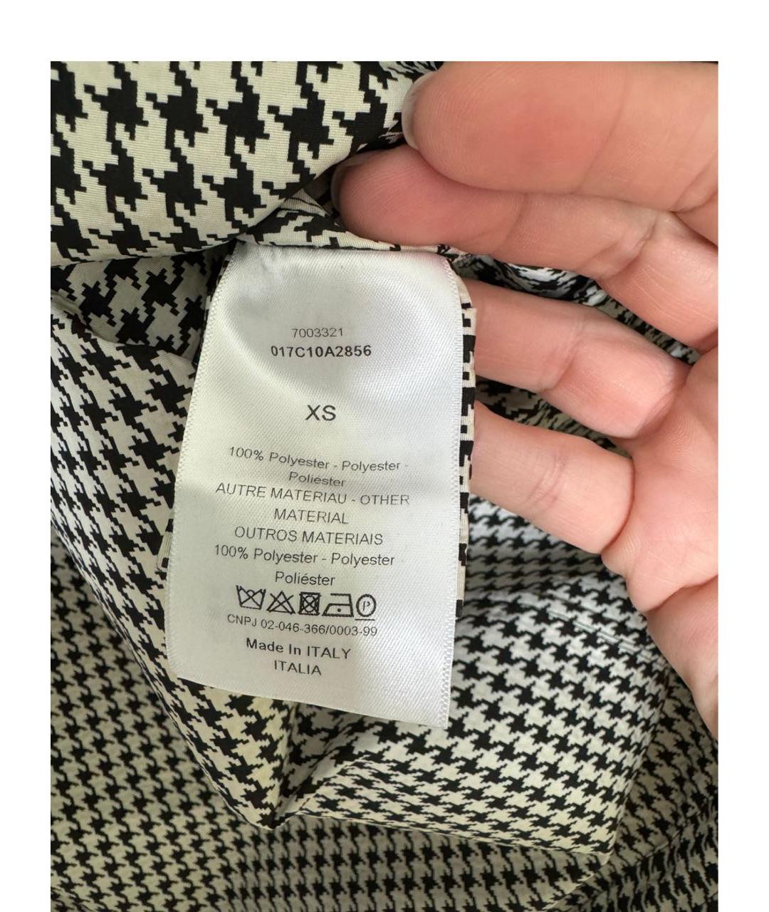 CHRISTIAN DIOR Мульти полиэстеровая парка, фото 6