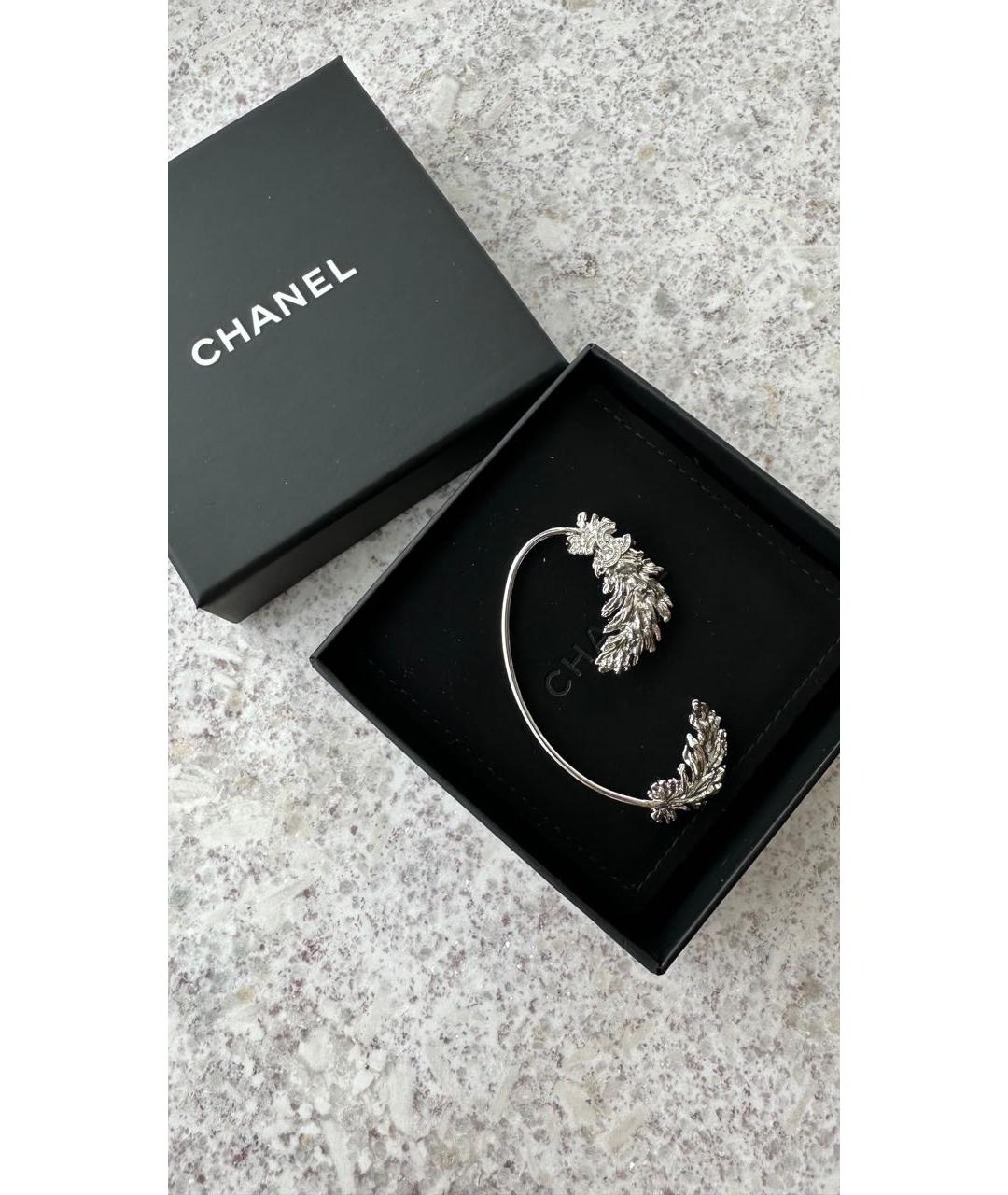 CHANEL Металлические серьги, фото 3