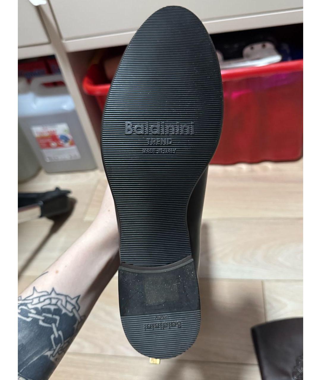 BALENCIAGA Коричневые кожаные сапоги, фото 3