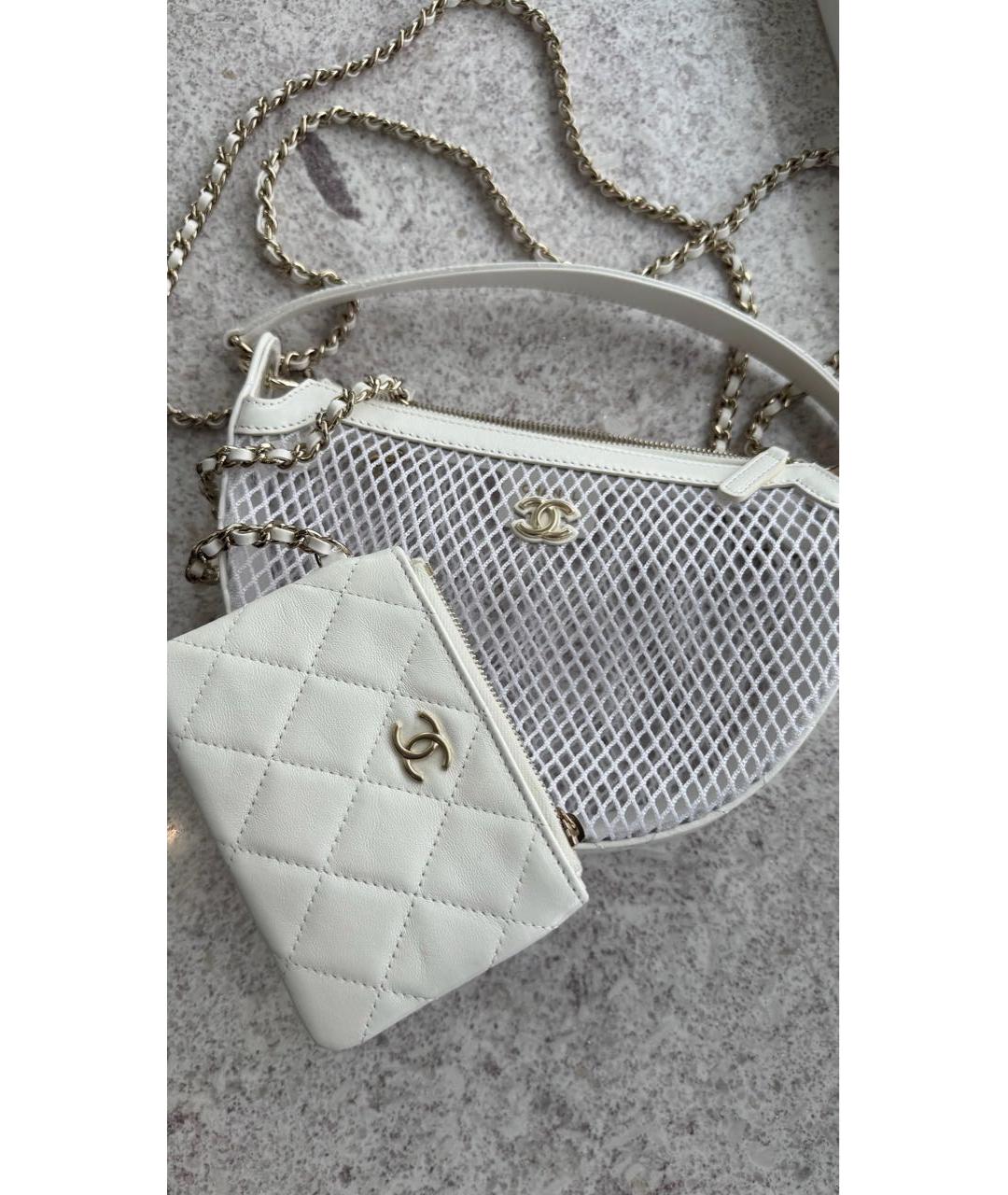 CHANEL Белая пляжная сумка, фото 3