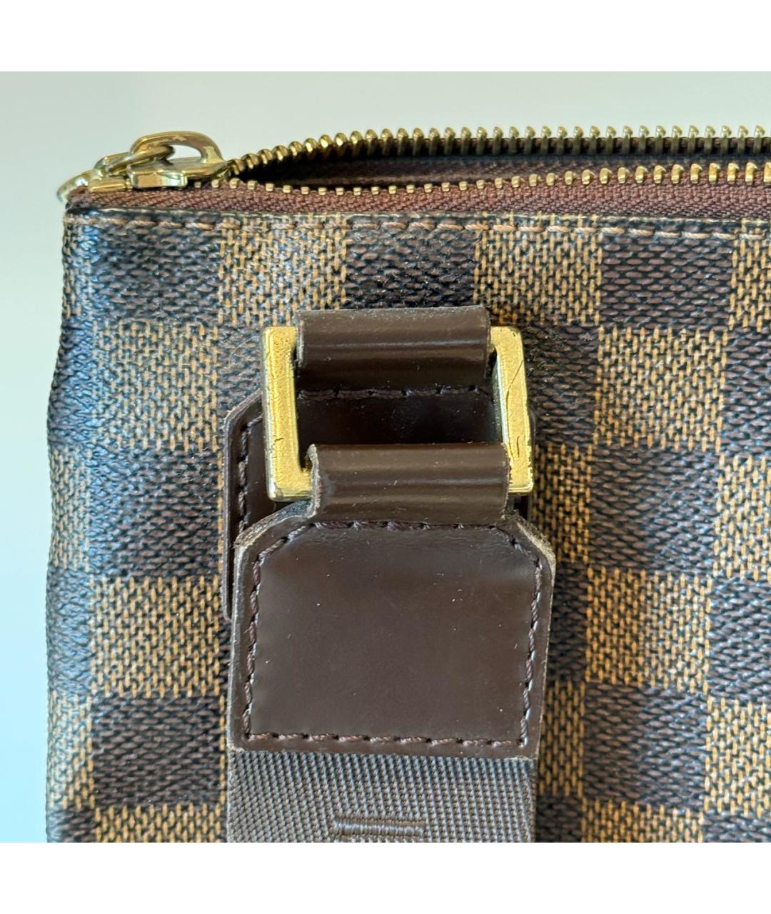 LOUIS VUITTON Коричневая сумка на плечо, фото 4