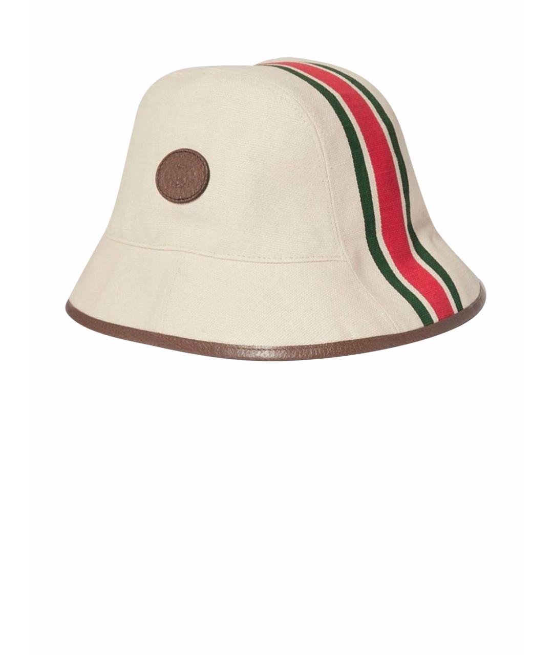 GUCCI Бежевая шляпа, фото 1