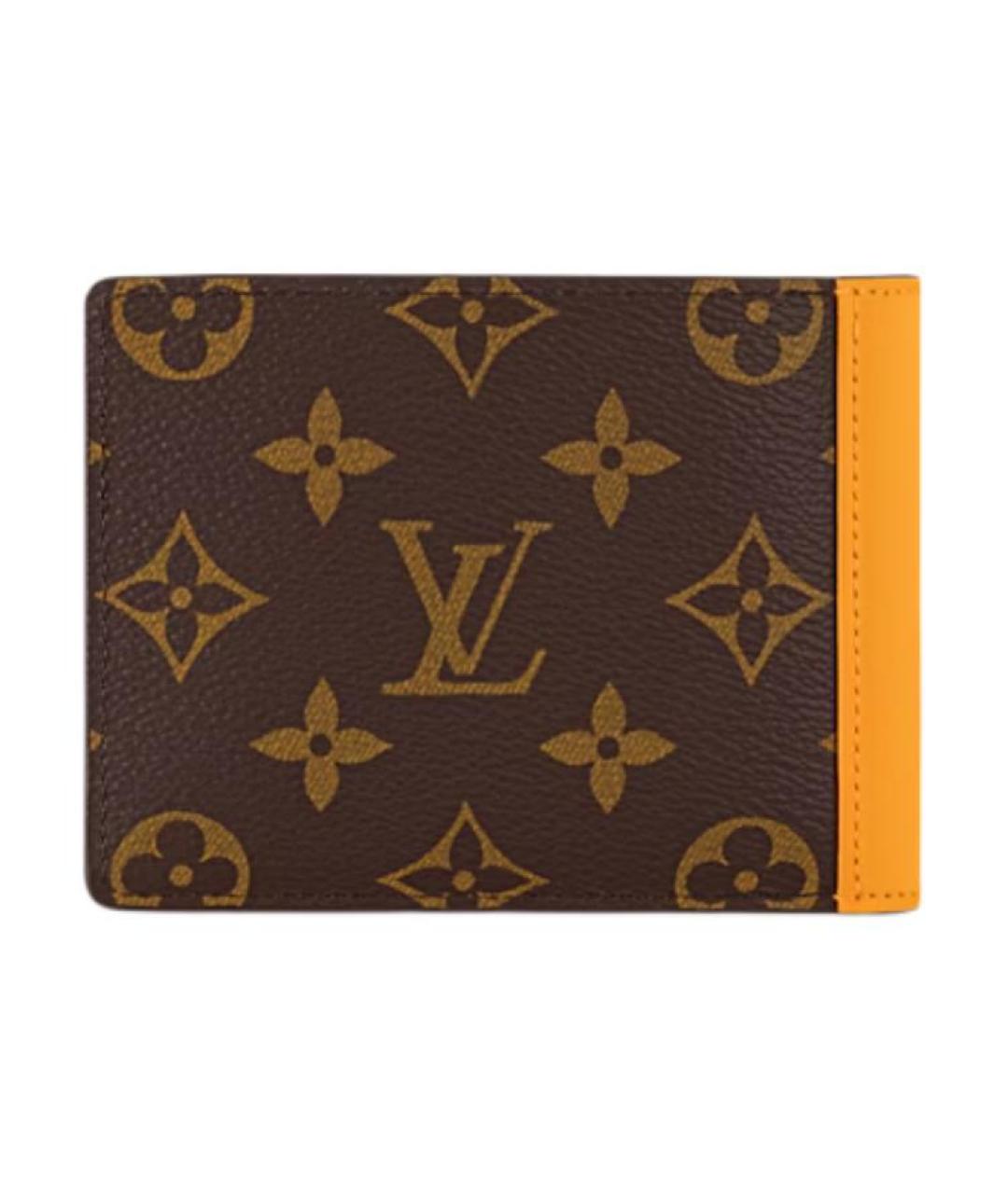 LOUIS VUITTON Коричневый кошелек, фото 3