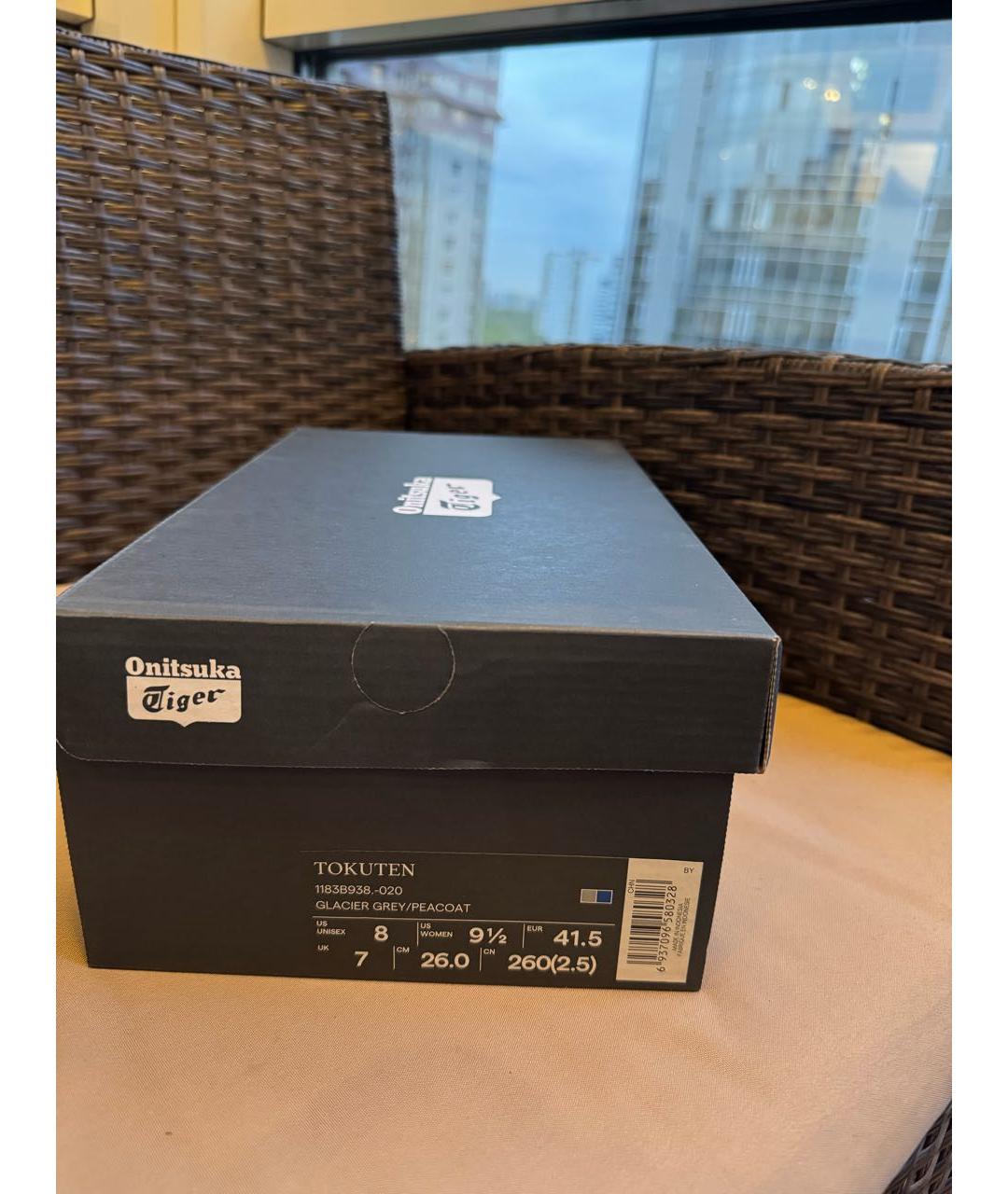 ONITSUKA TIGER Белые кожаные кеды, фото 7