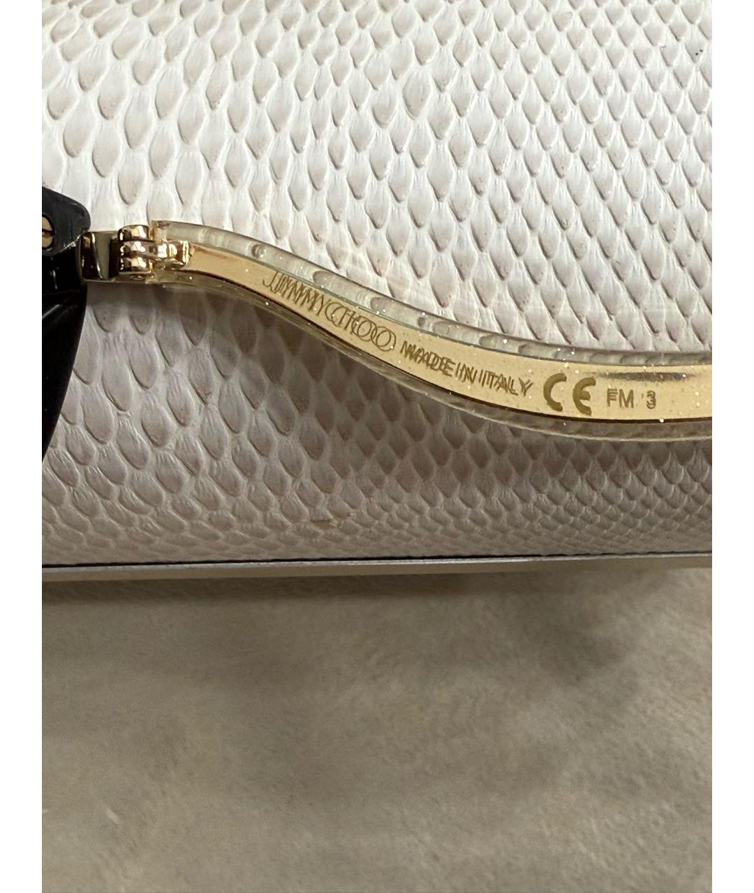 JIMMY CHOO Черные пластиковые солнцезащитные очки, фото 7